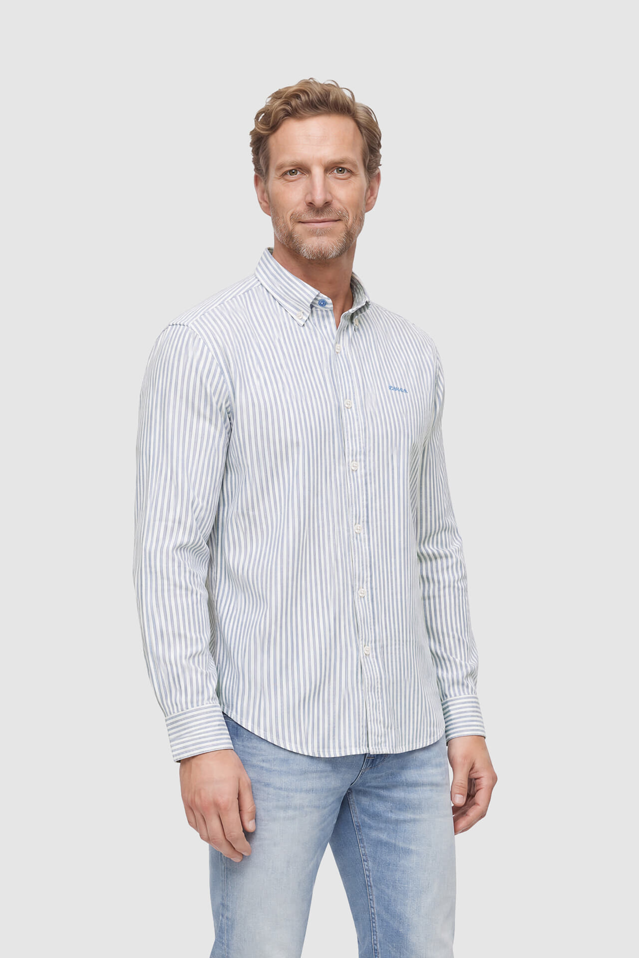 NZA Overhemd  Blauw
