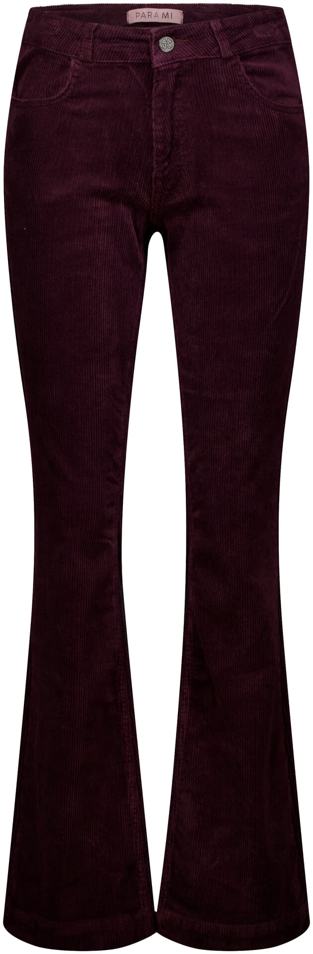 Para Mi Jeans Jade Corduroy Bordeaux Rood