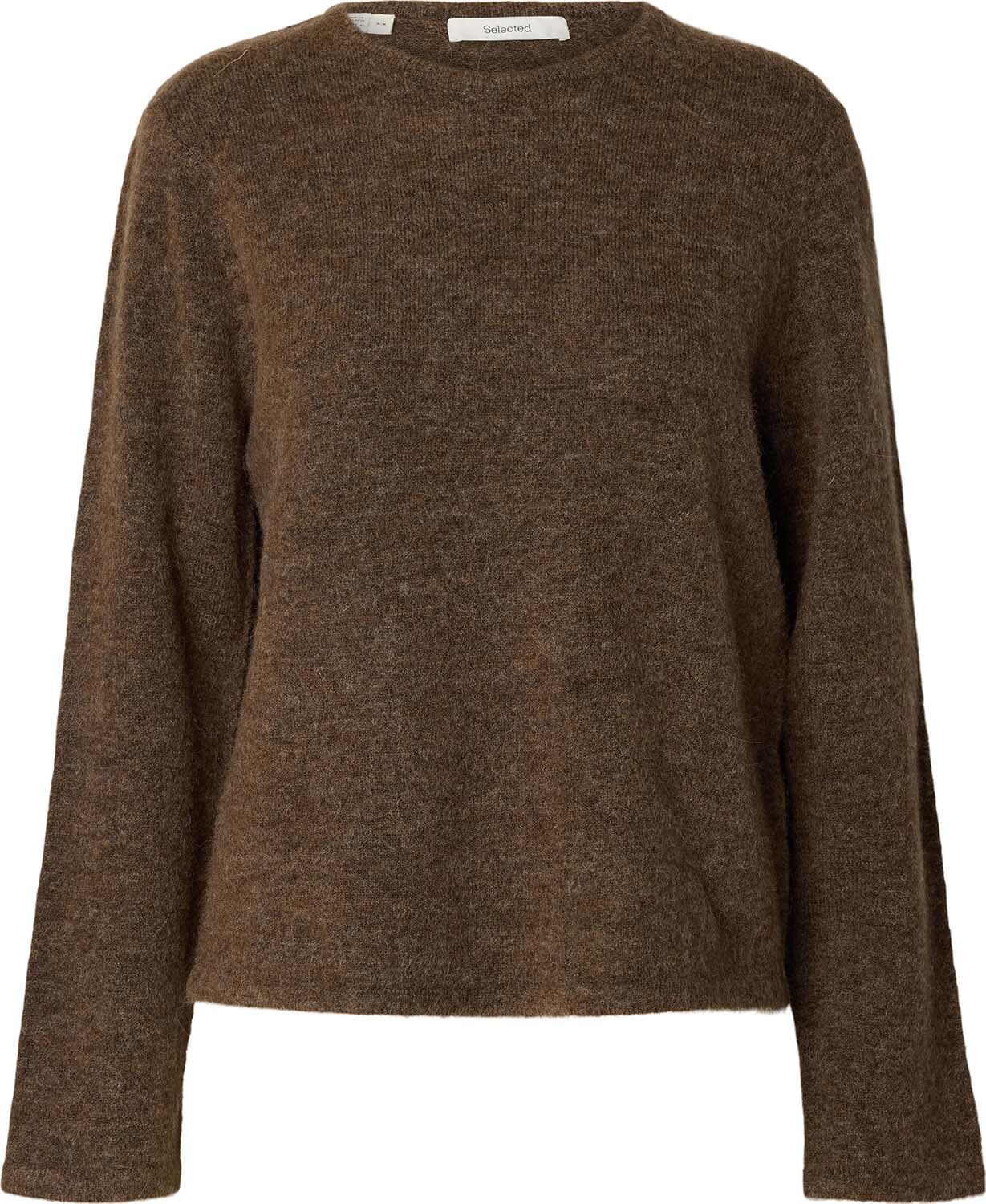 Gebreide Trui Lulu New Bruin