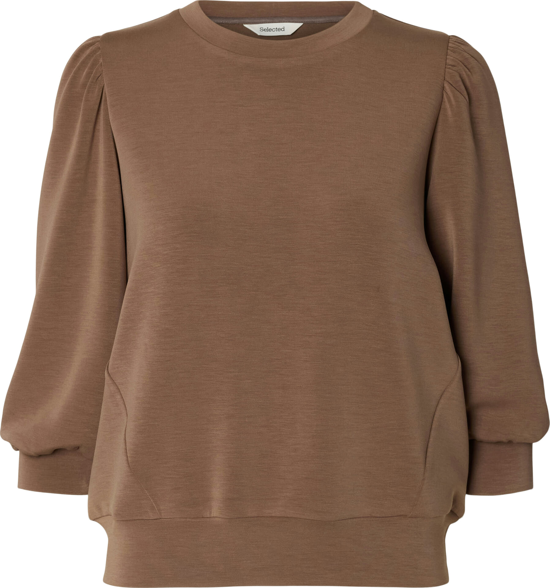 Top Tenny Sweat 3/4 Mouw Bruin