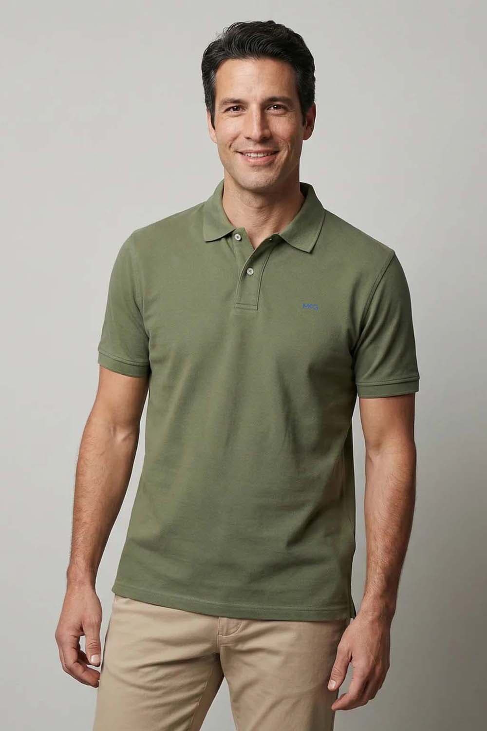 McGregor Polo Pique Regular fit Groen