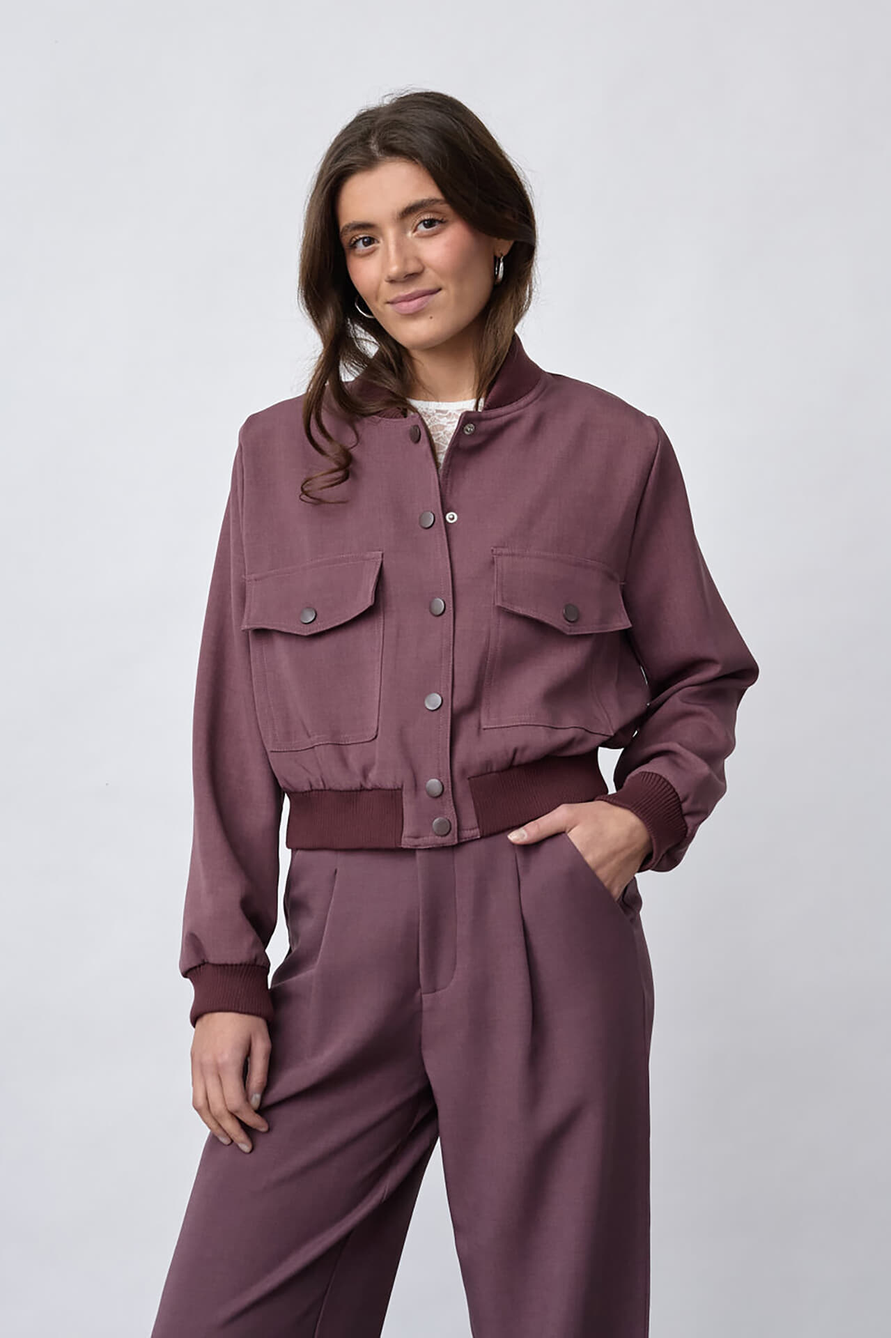 Sisters Point Blazer Garwin Bordeaux Rood