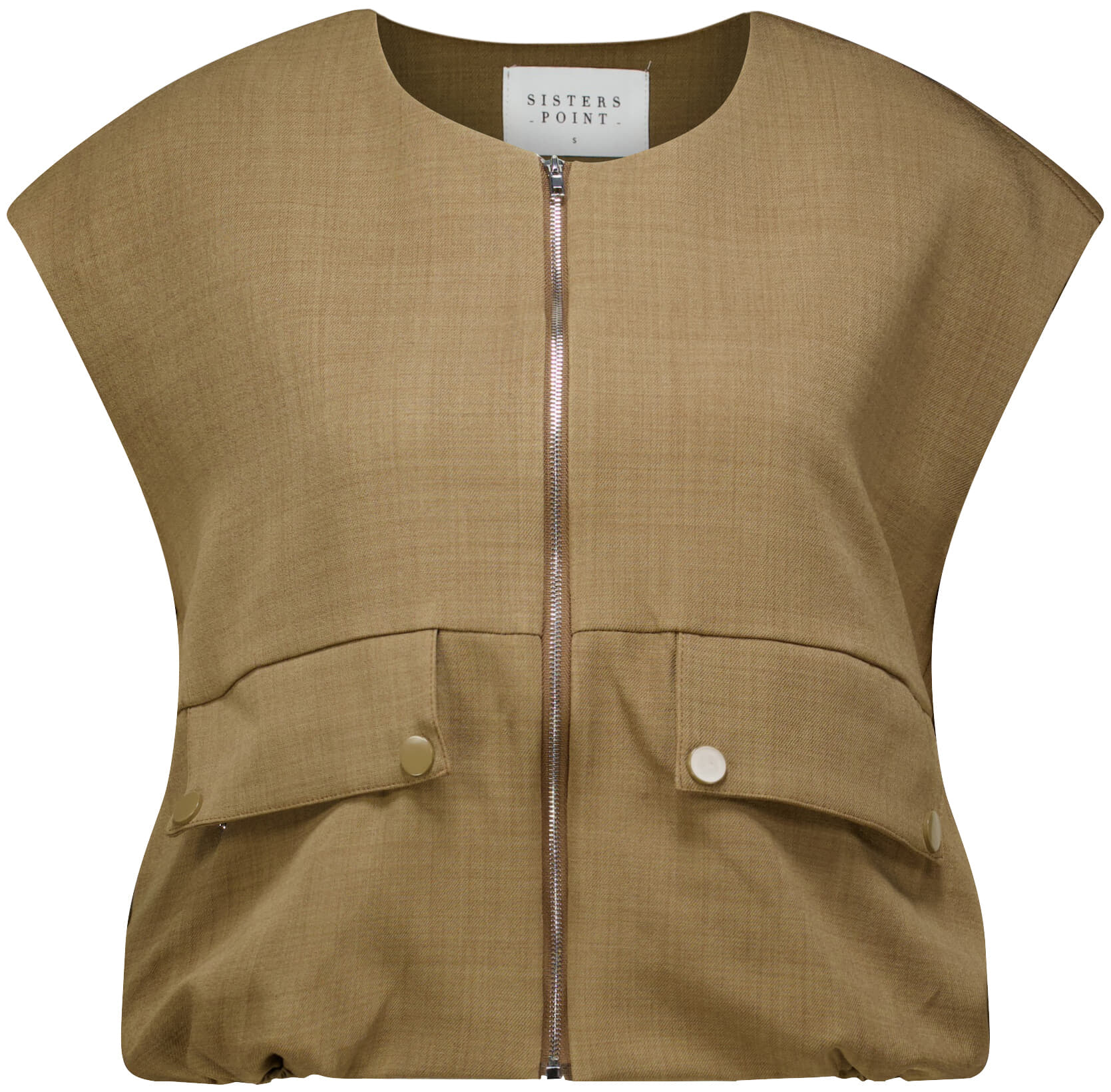 Sisters Point Gilet Garmin Beige