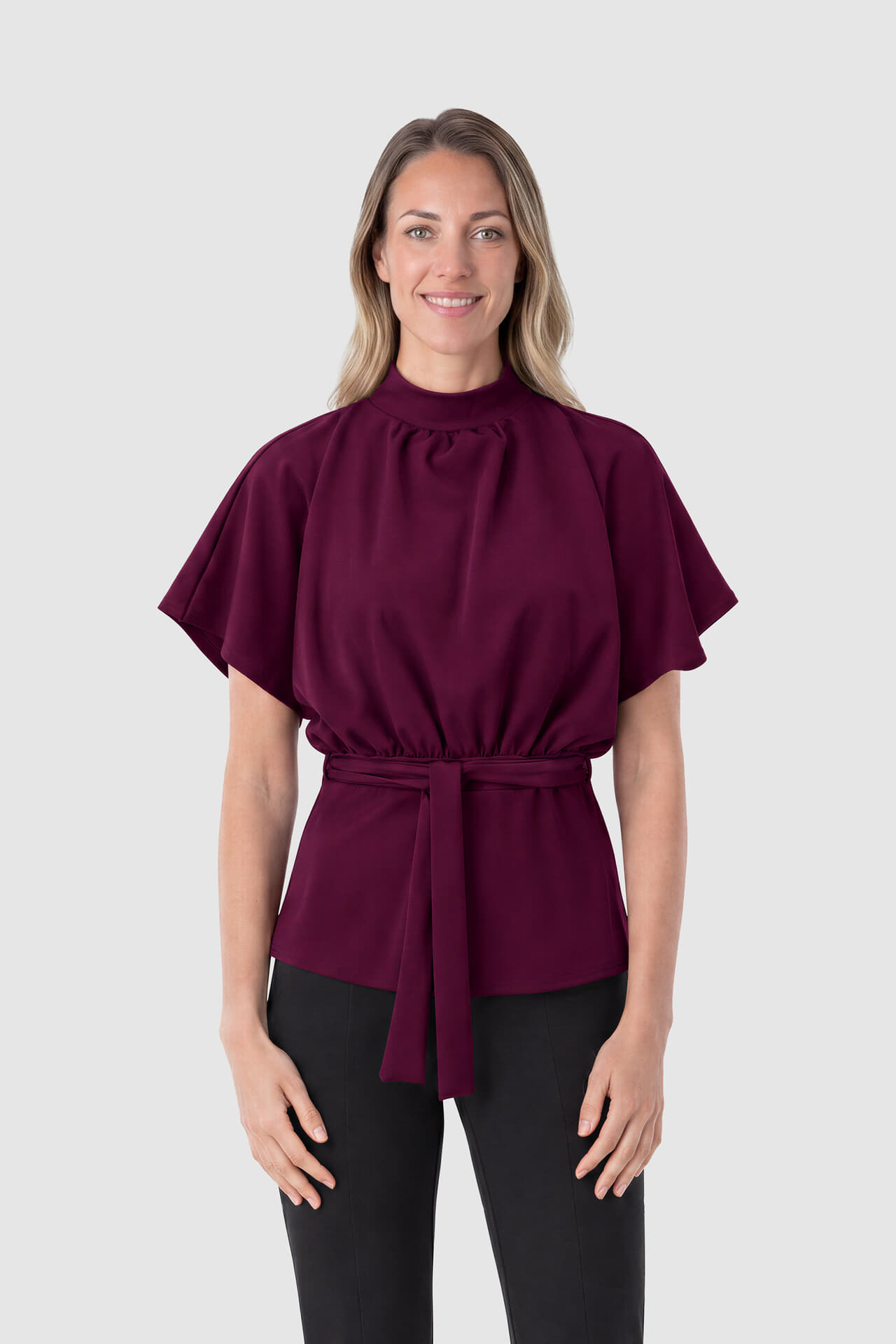 Sisters Point Top Girl Bordeaux Rood