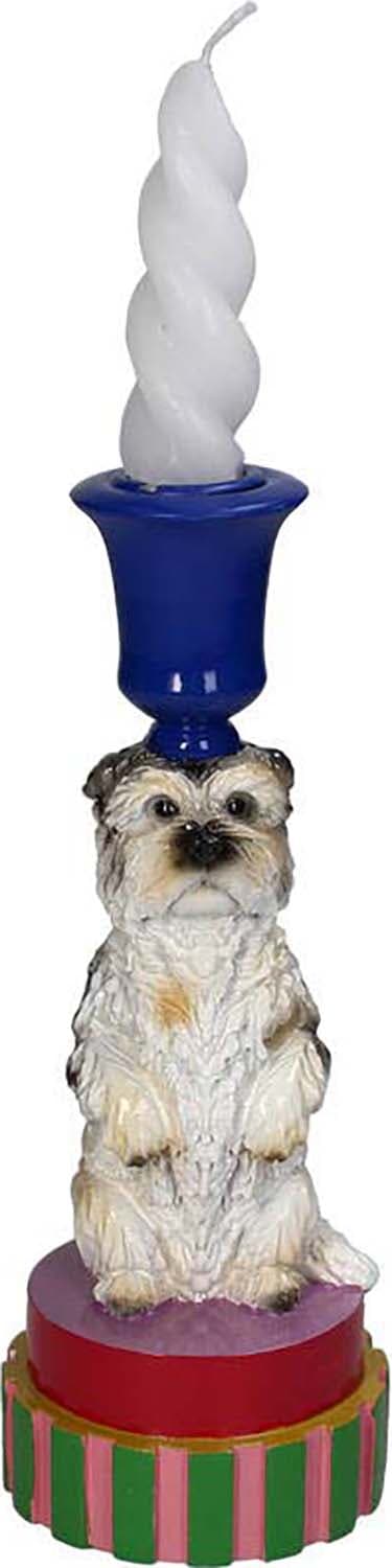 Bomont Collection Kandelaar  Dog 8.5x8.5x21 cm Multi