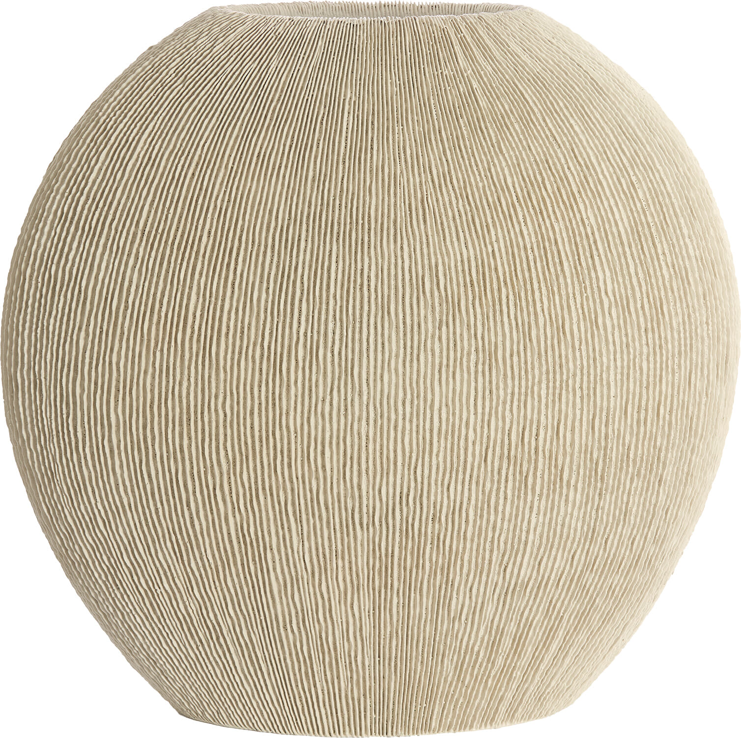 Bomont Collection Vaas Deco Bubio 30x31x30,5cm Crème