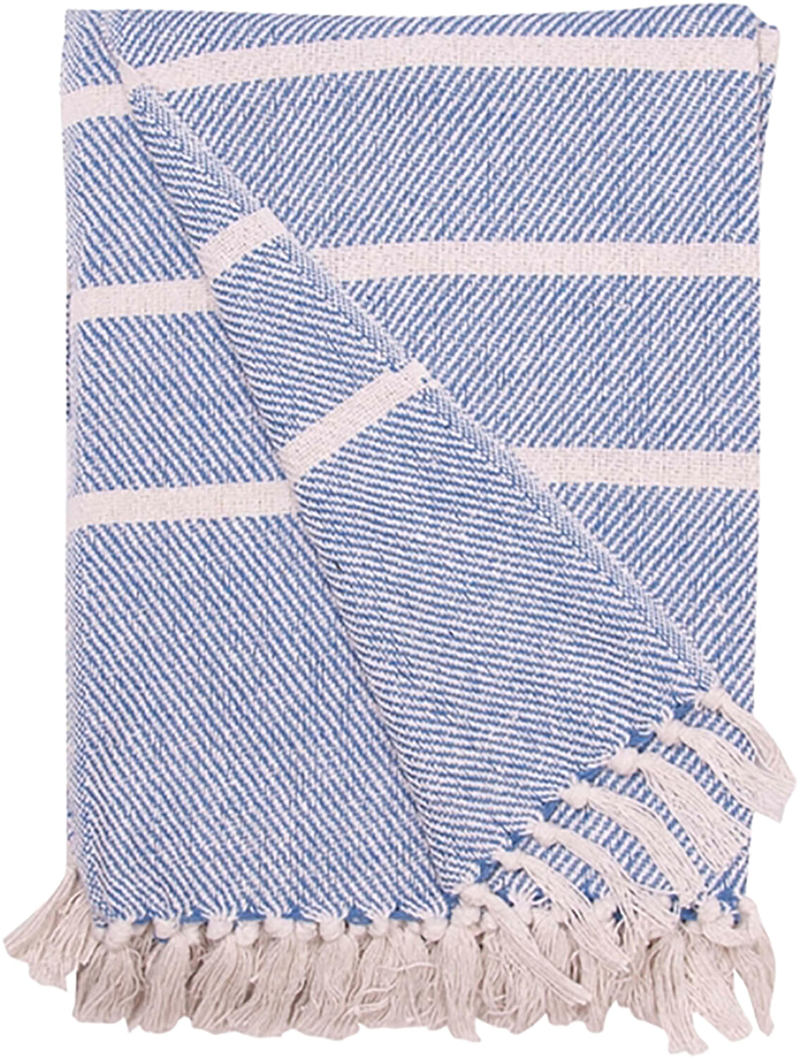 Au. Maison Plaid 130 x 180 cm Blauw