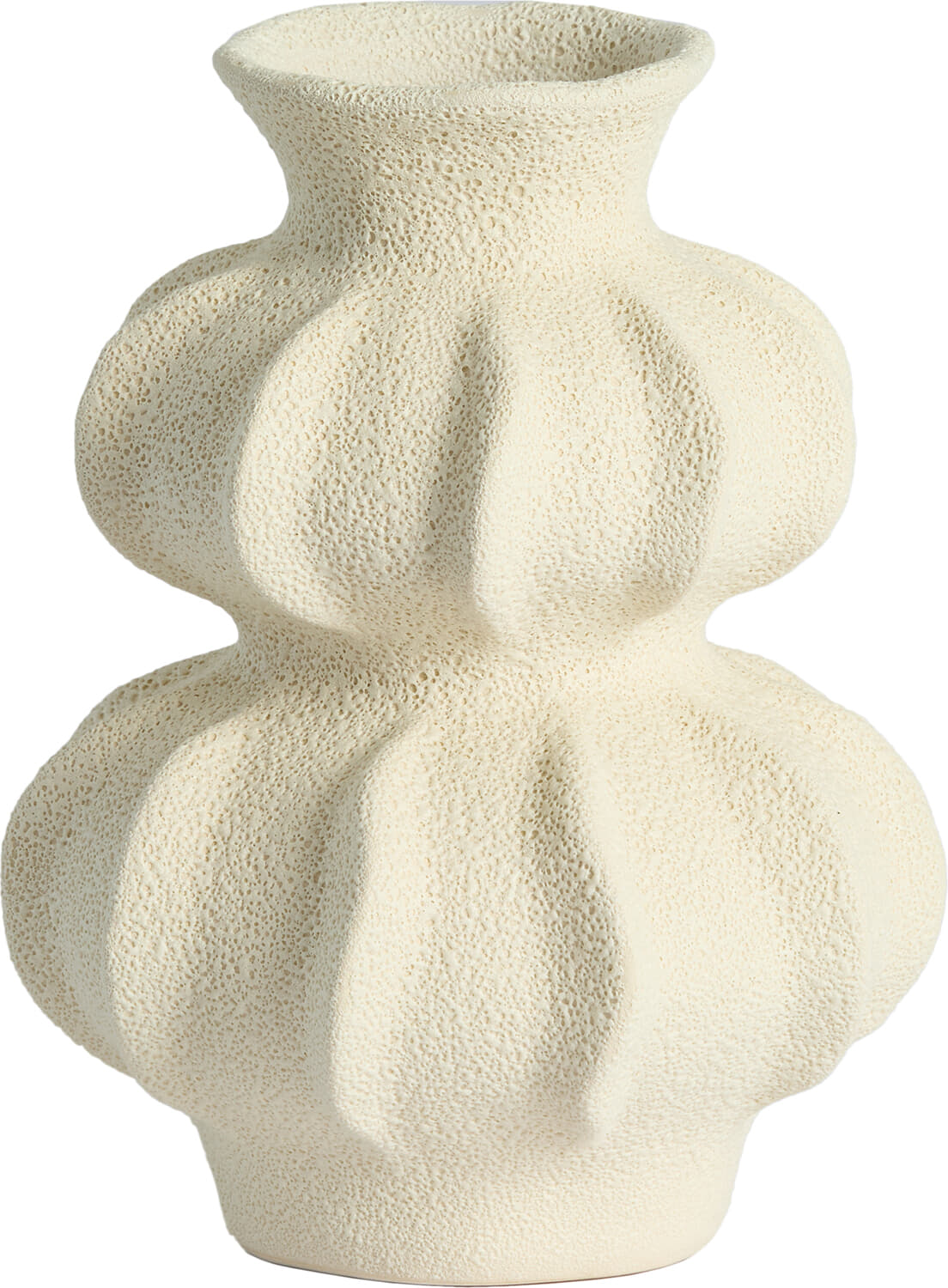 Bomont Collection Vase Deco SPOTORNO Ø18,5x24,5 cm   Crème