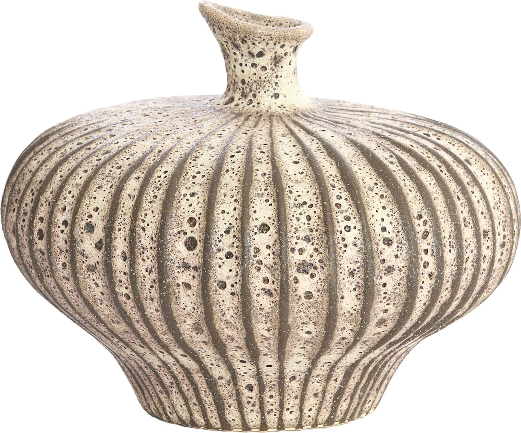 Bomont Collection Vaas Nevano 23x22,5x18 cm Bruin