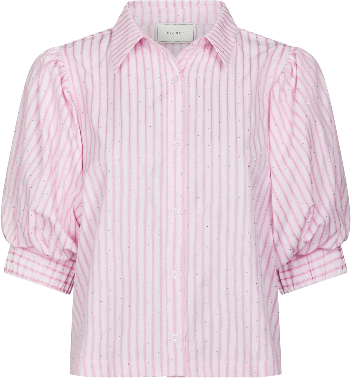 Neo Noir Blouse Etta Soft stripe Roze