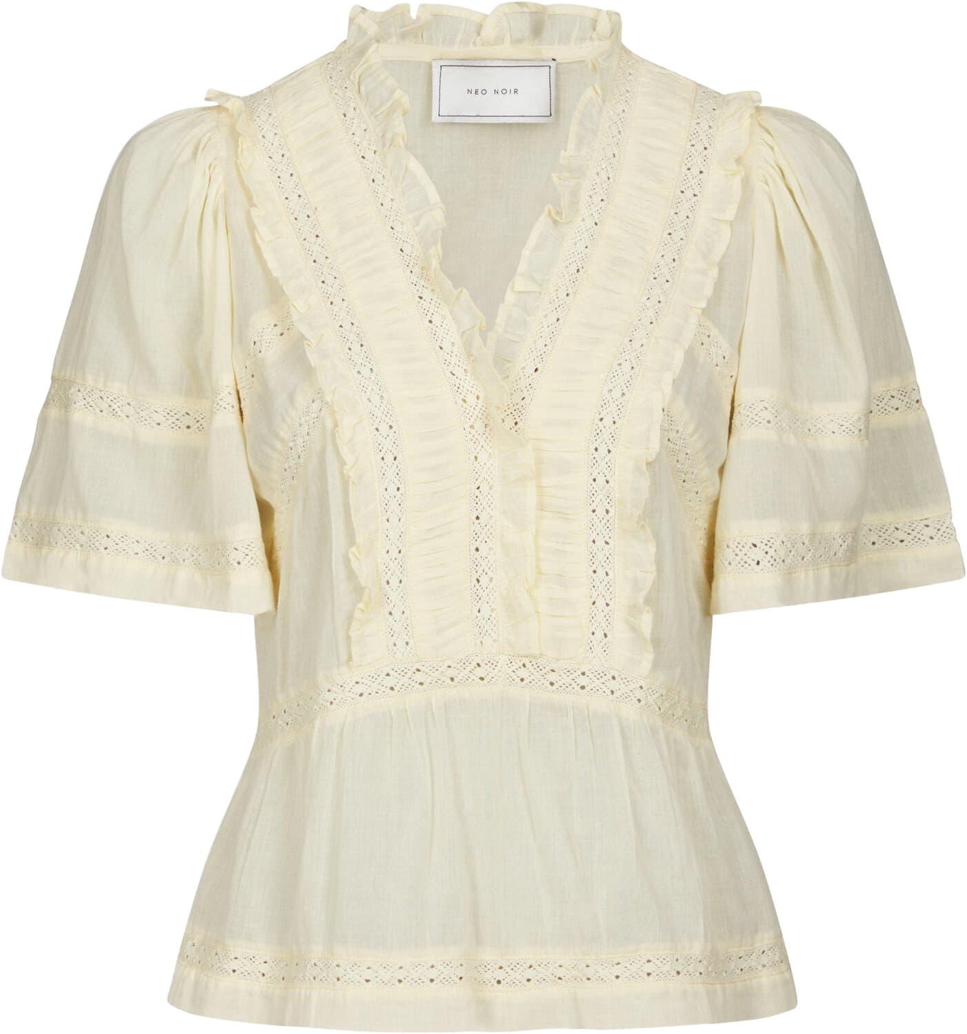Neo Noir Top Evienne Geel