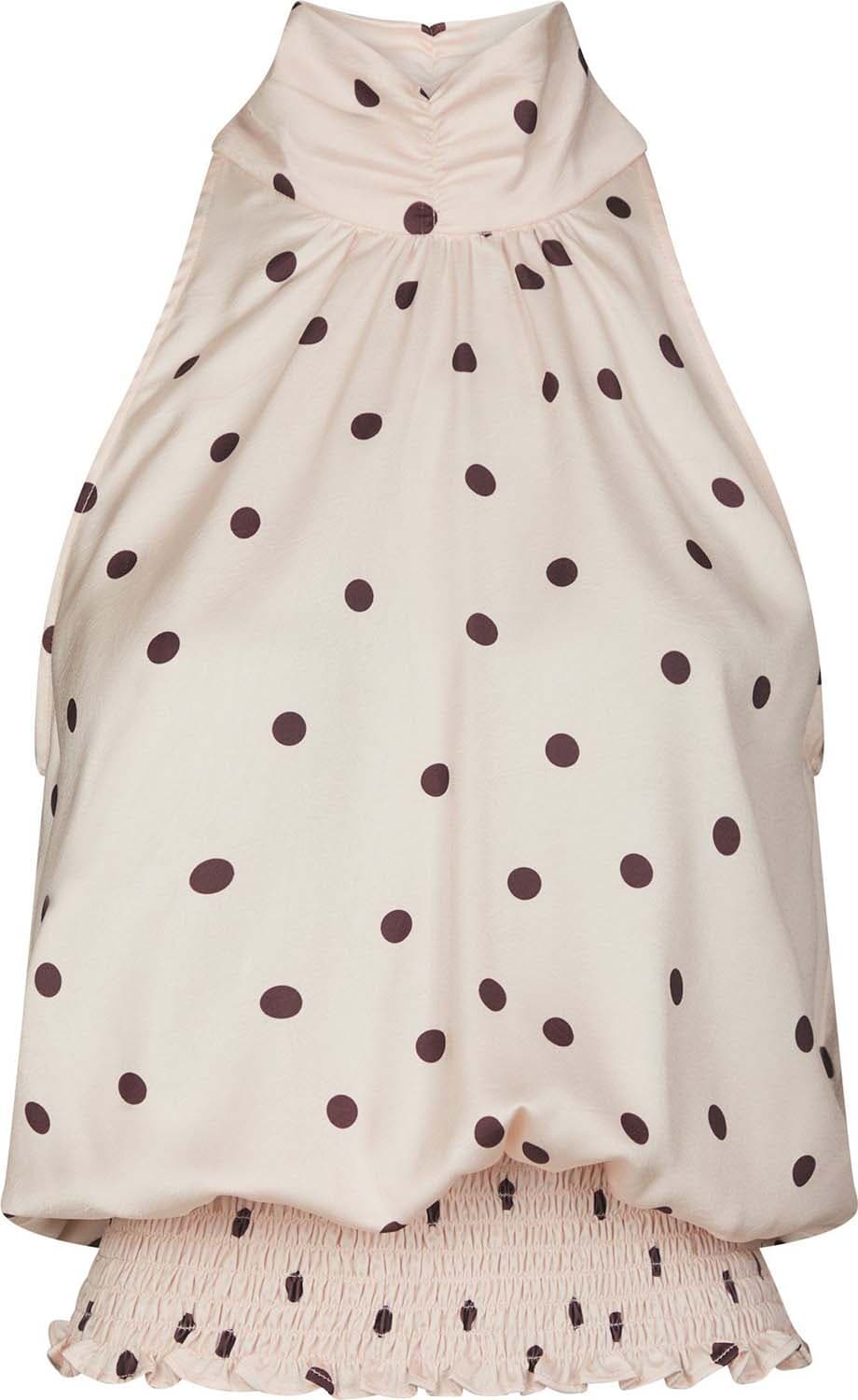 Neo Noir Top Jos Big Dot Roze
