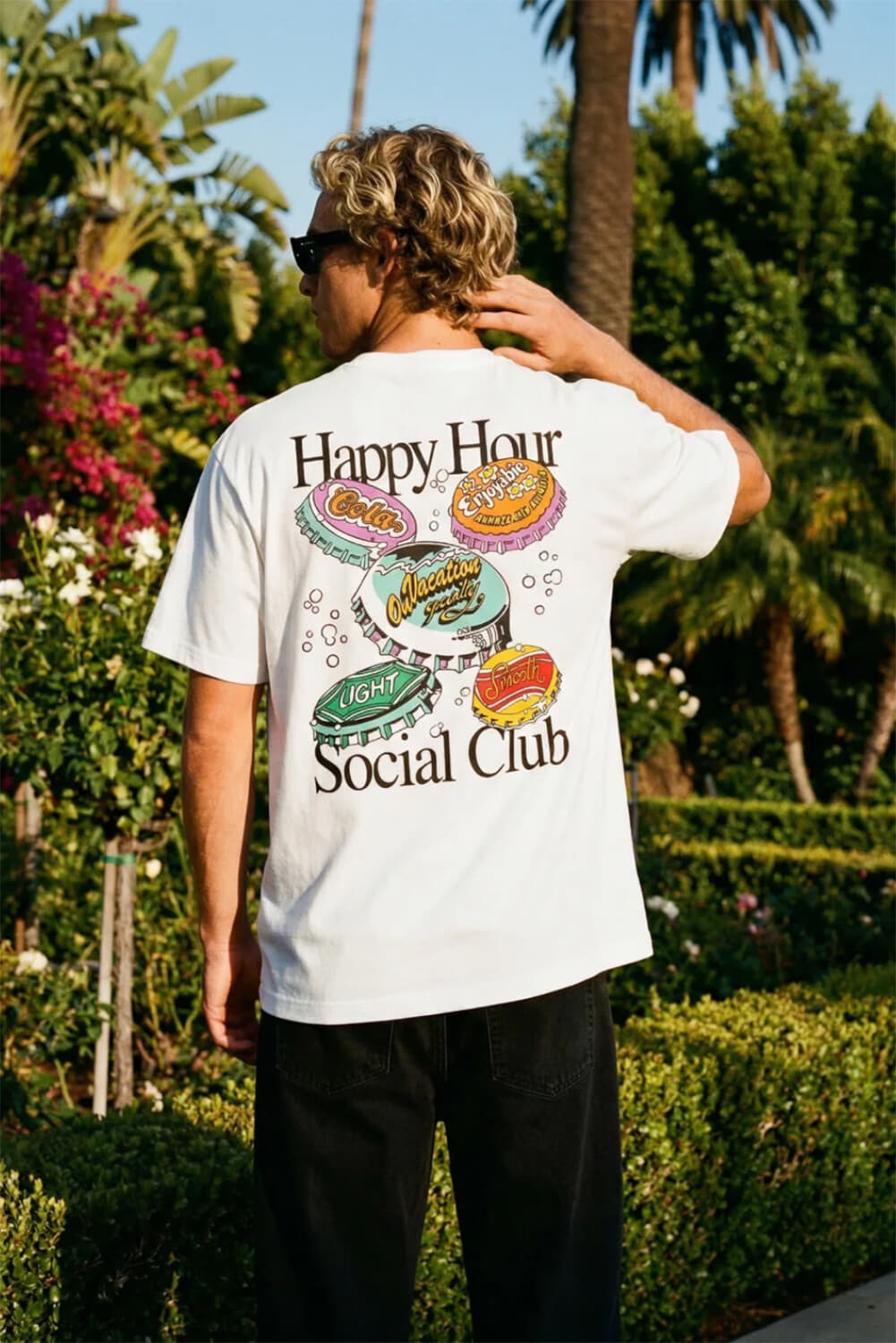 On Vacation T-shirt Wit