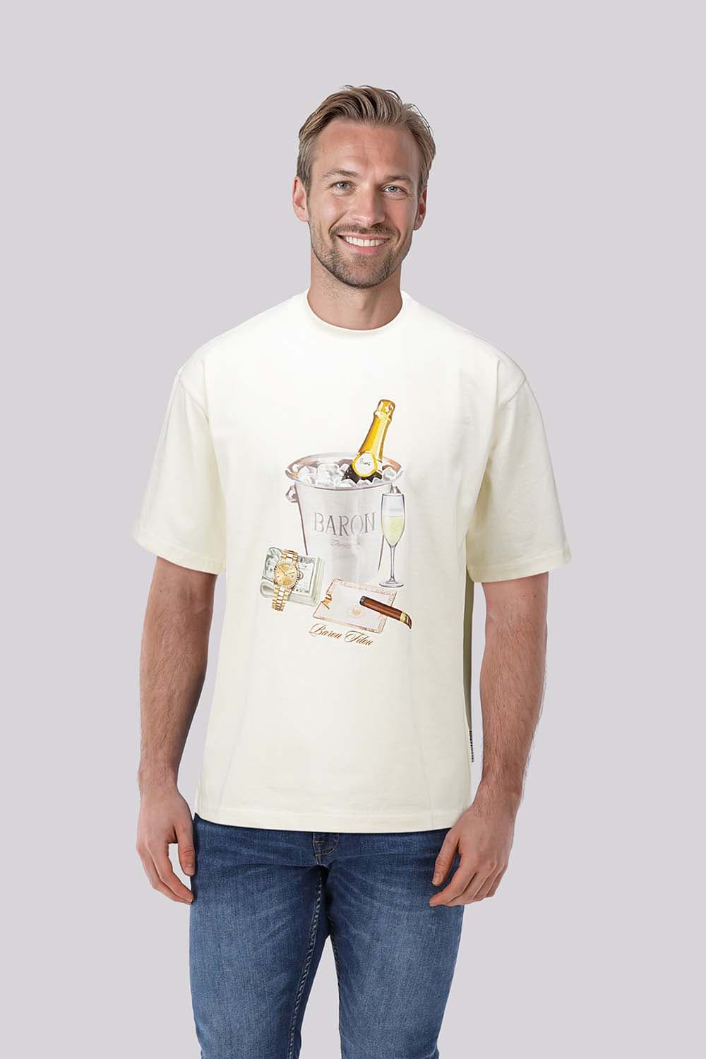 Baron Filou T-shirt Off White