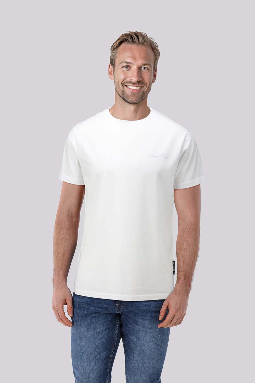 Baron Filou T-shirt Clxix Oval Backprint Wit