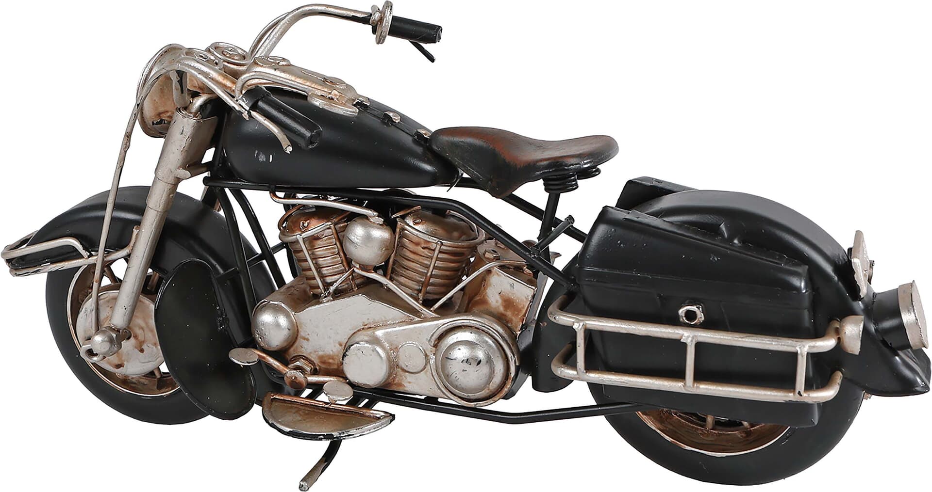 Bomont Collection Motorfiets 'Motorcycle'  28*15*9 Cm Zwart