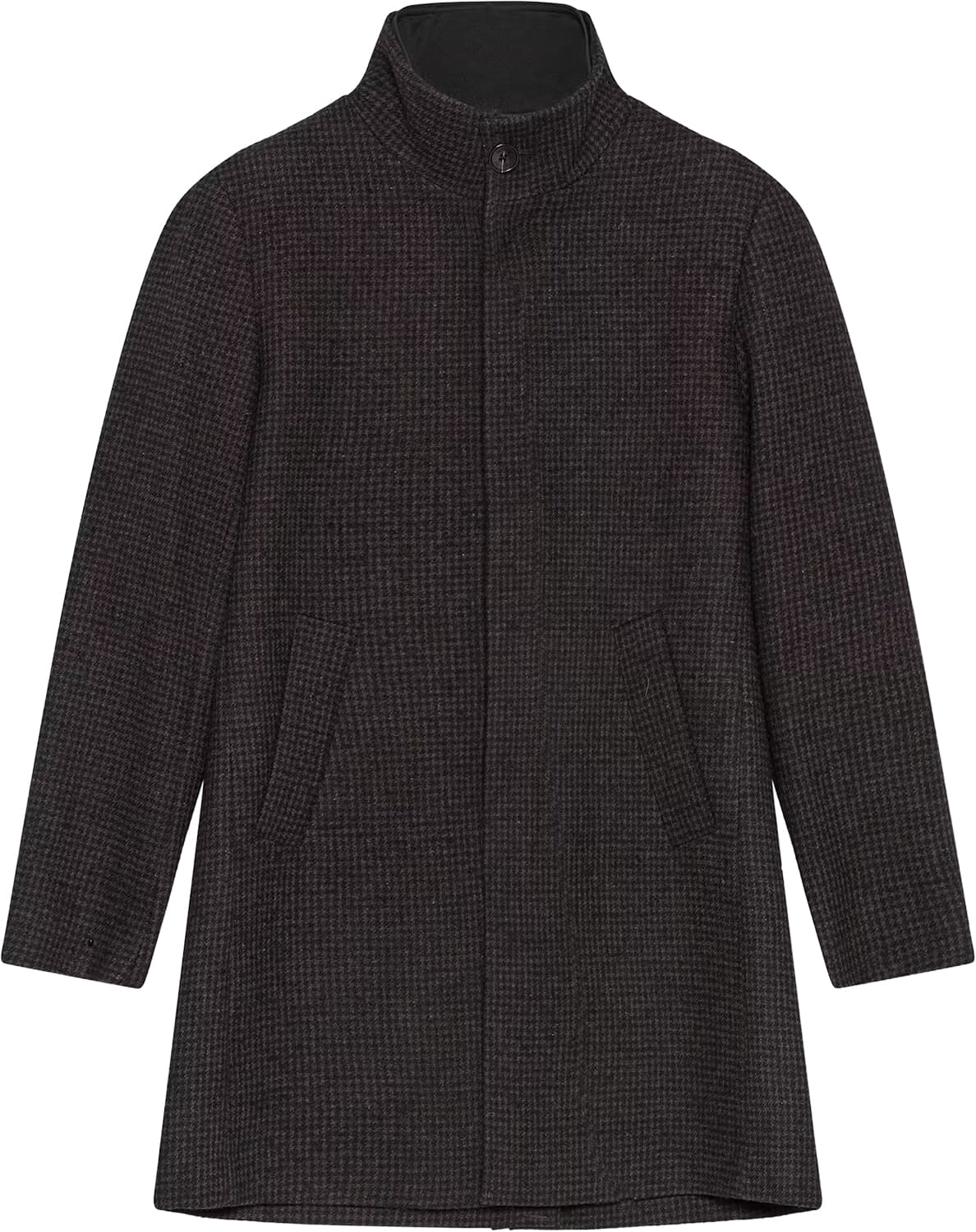 Matinique Wollen Jas Harvey Kort Navy