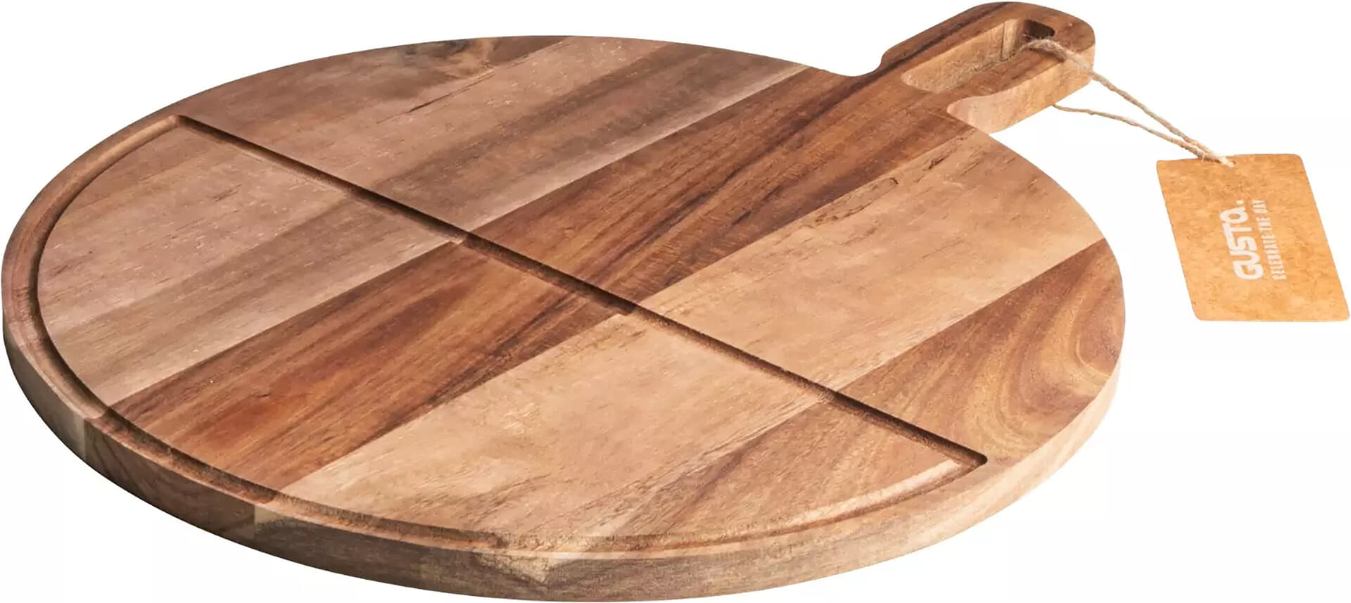 Gusta Serveerplank ø35cm Bruin