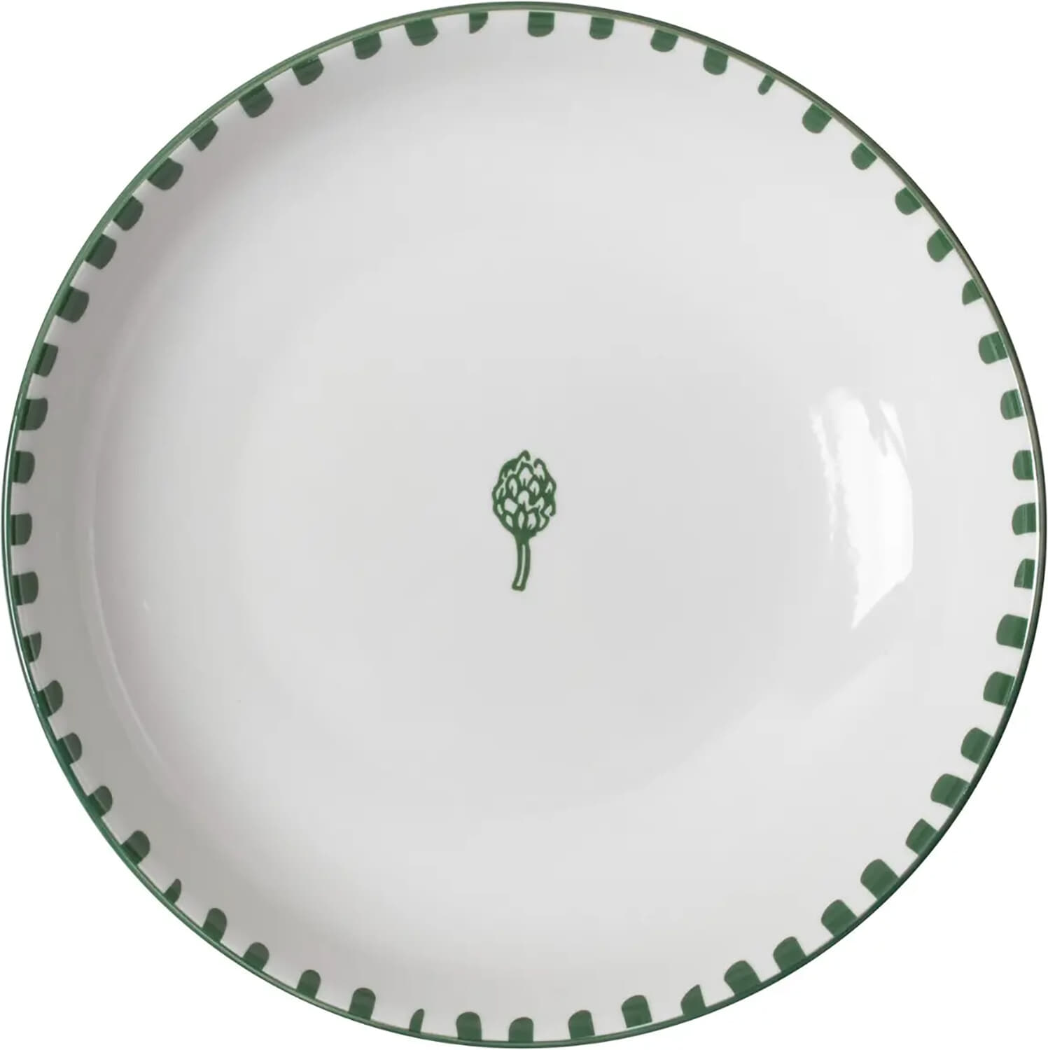 Gusta Serveerschaal Ø28x5,5cm Groen