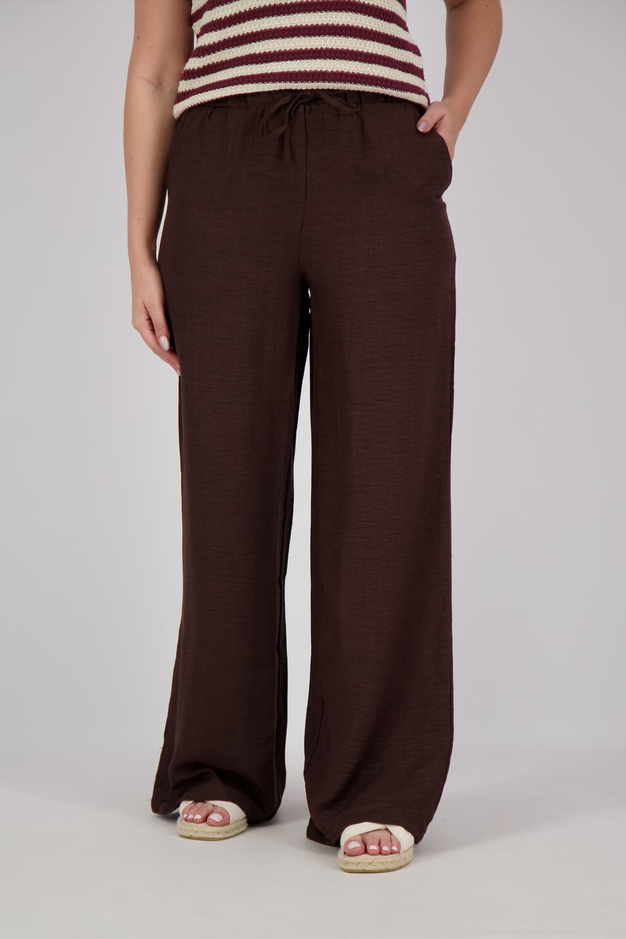 Ichi Broek Bordeaux Rood