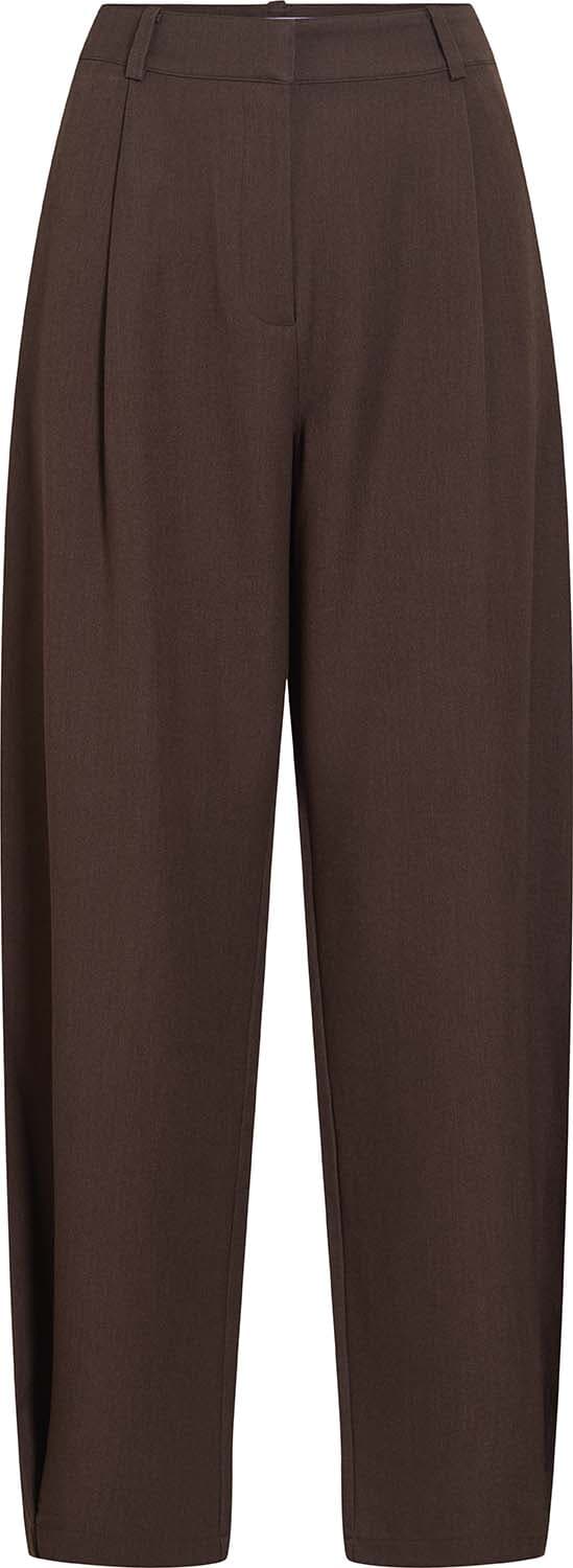Vila Pantalon Leora Barrel Ankle Bruin
