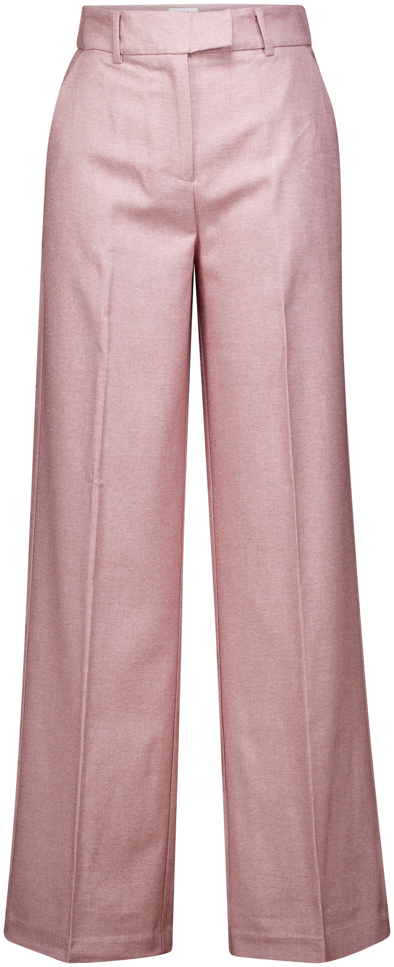 Vila Pantalon Keep HW Wide Tailored Roze