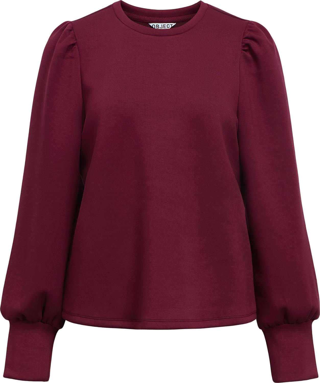 Object Sweater Andrea Bordeaux Rood