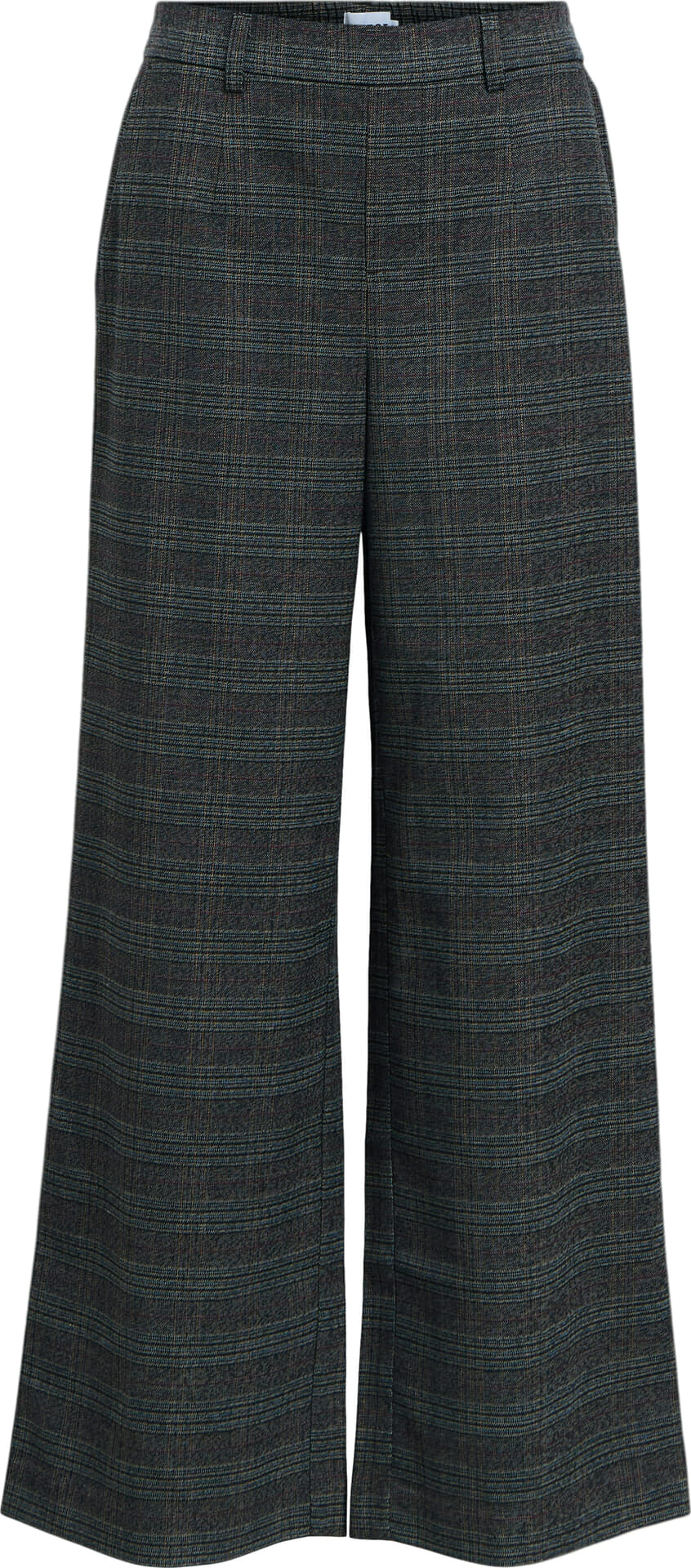 Object Pantalon Lisa Aop Wide Grijs