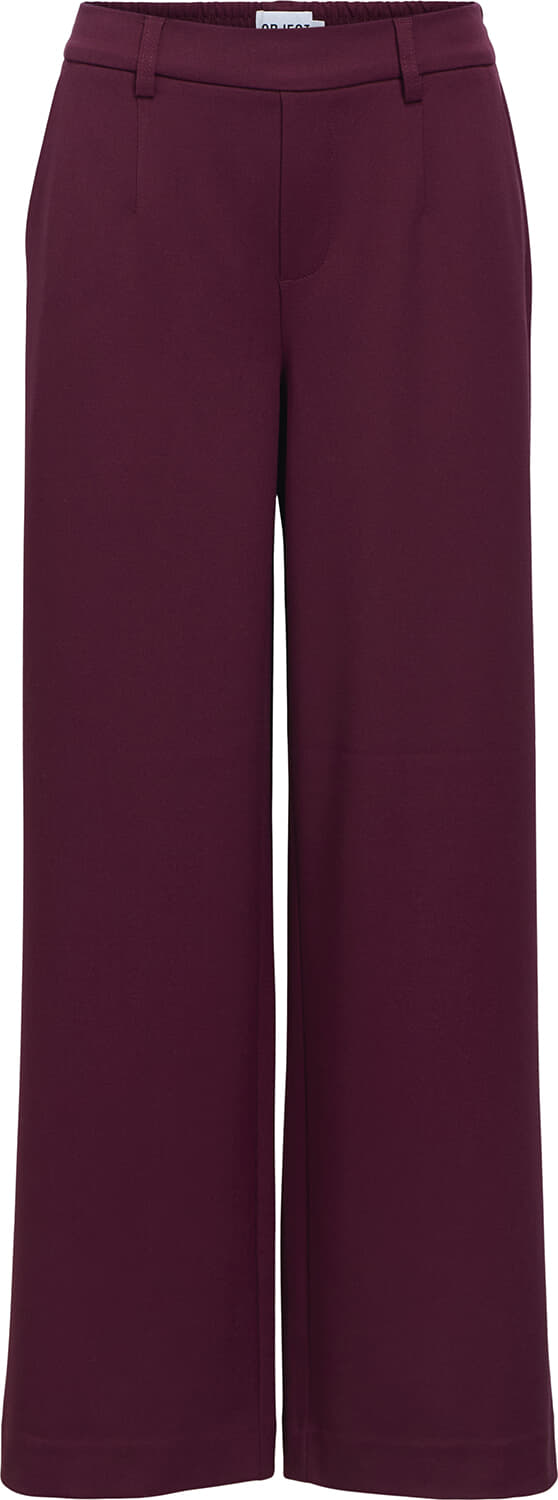 Object Pantalon Lisa  Bordeaux Rood