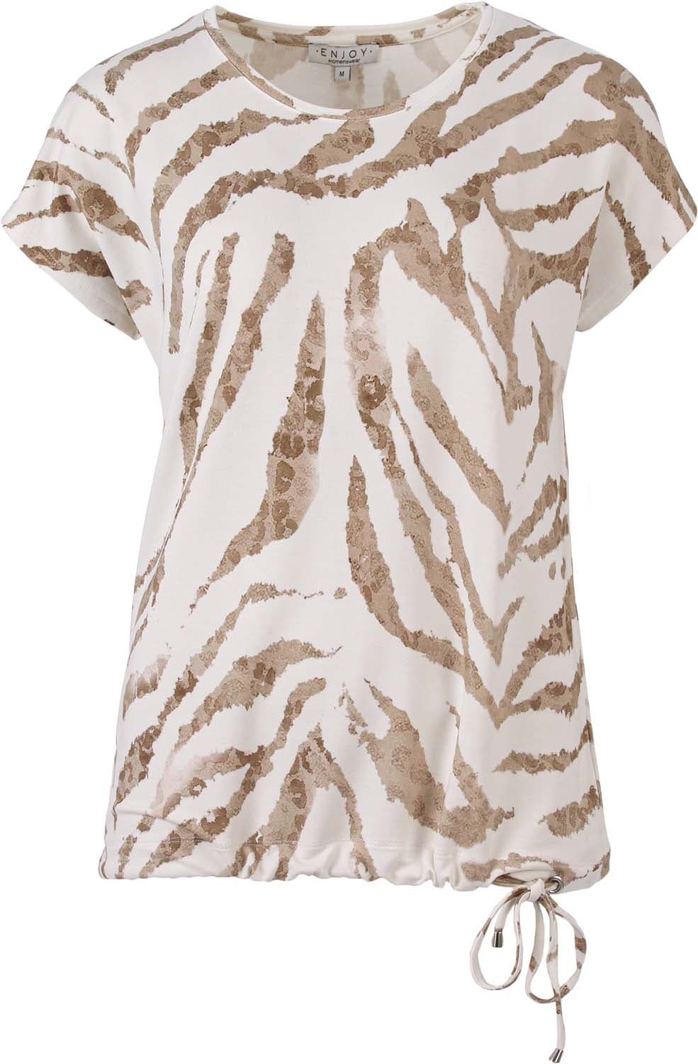 Enjoy T-shirt  Beige