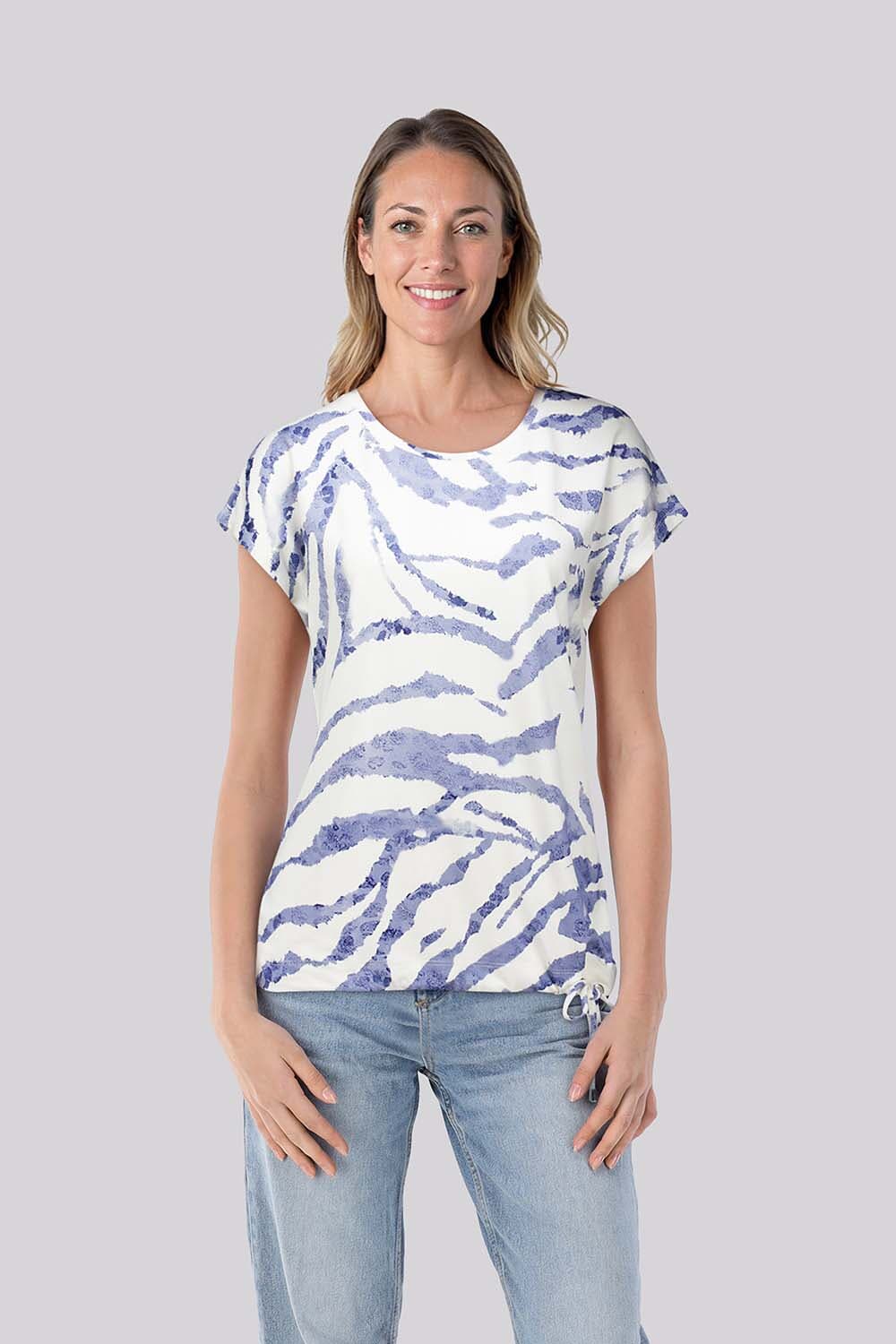 Enjoy T-shirt  Blauw