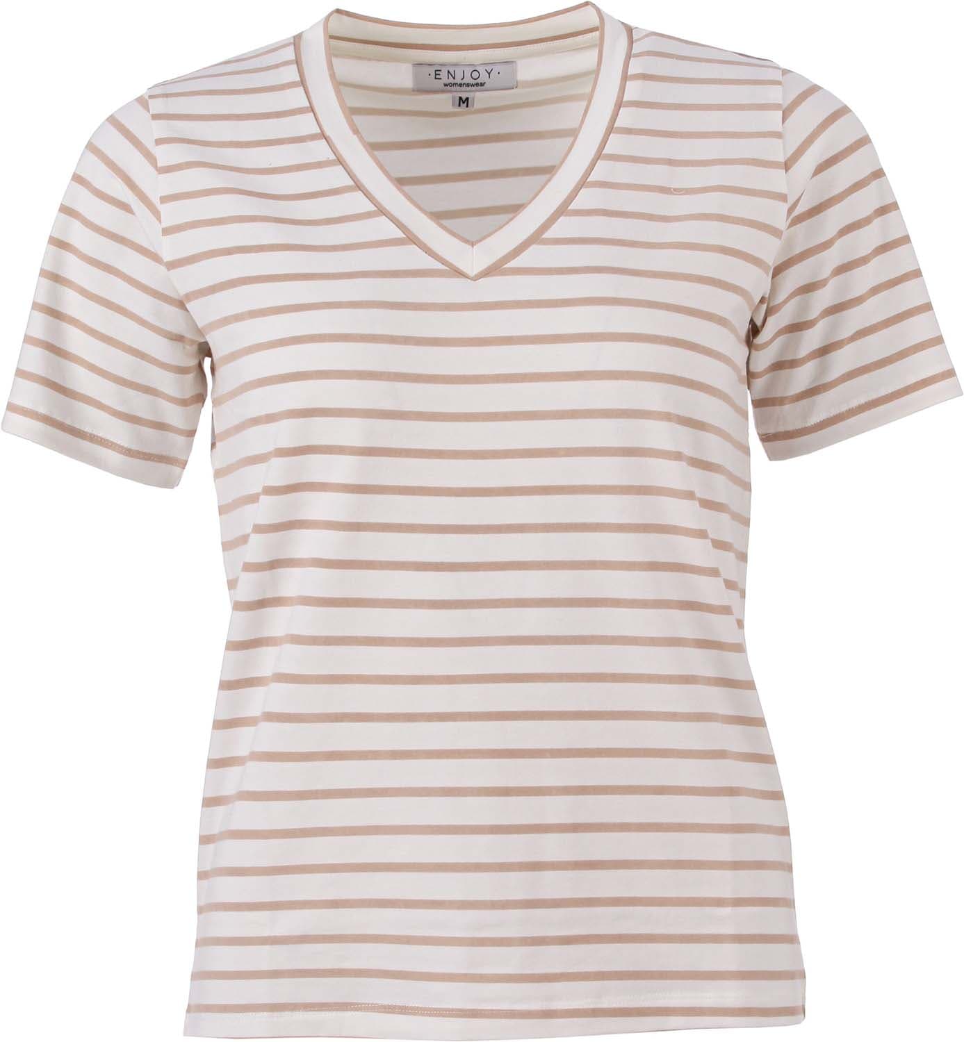 Enjoy T-shirt  Beige