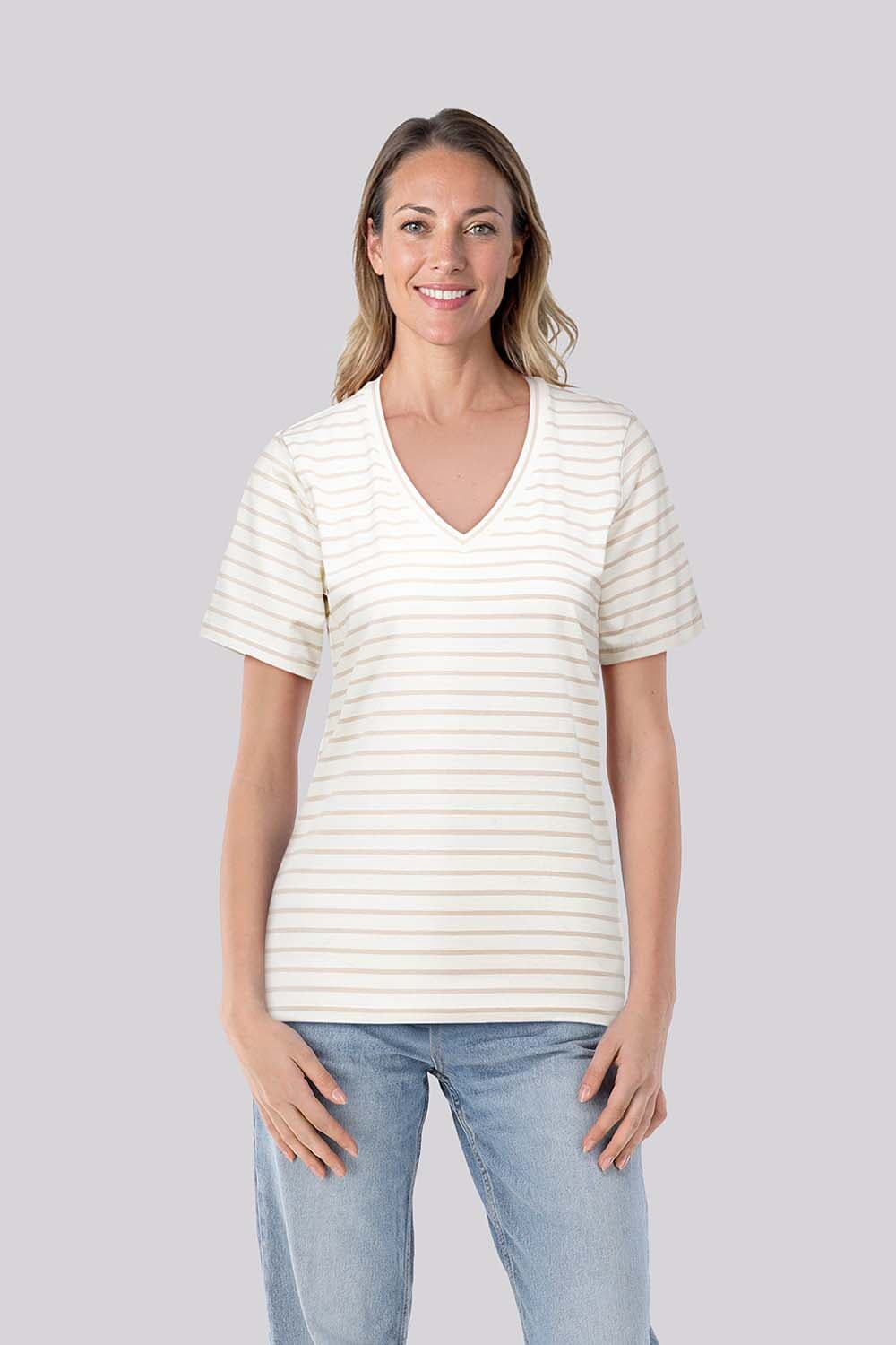 Enjoy T-shirt  Beige