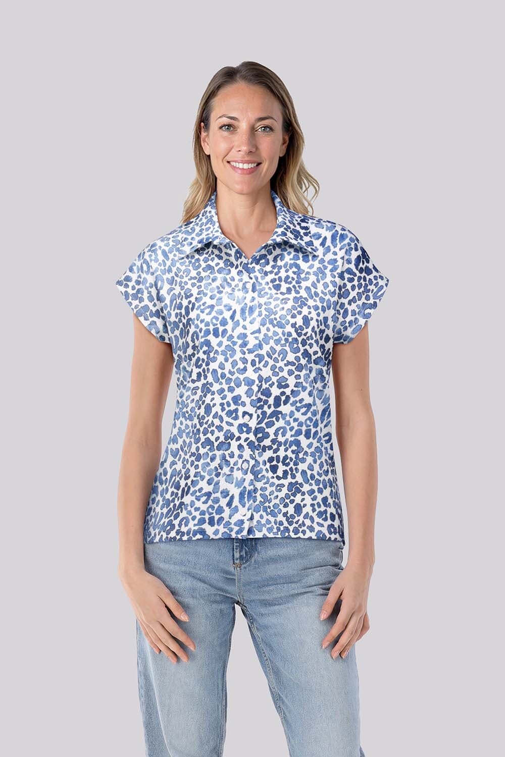 Enjoy Blouse Blauw