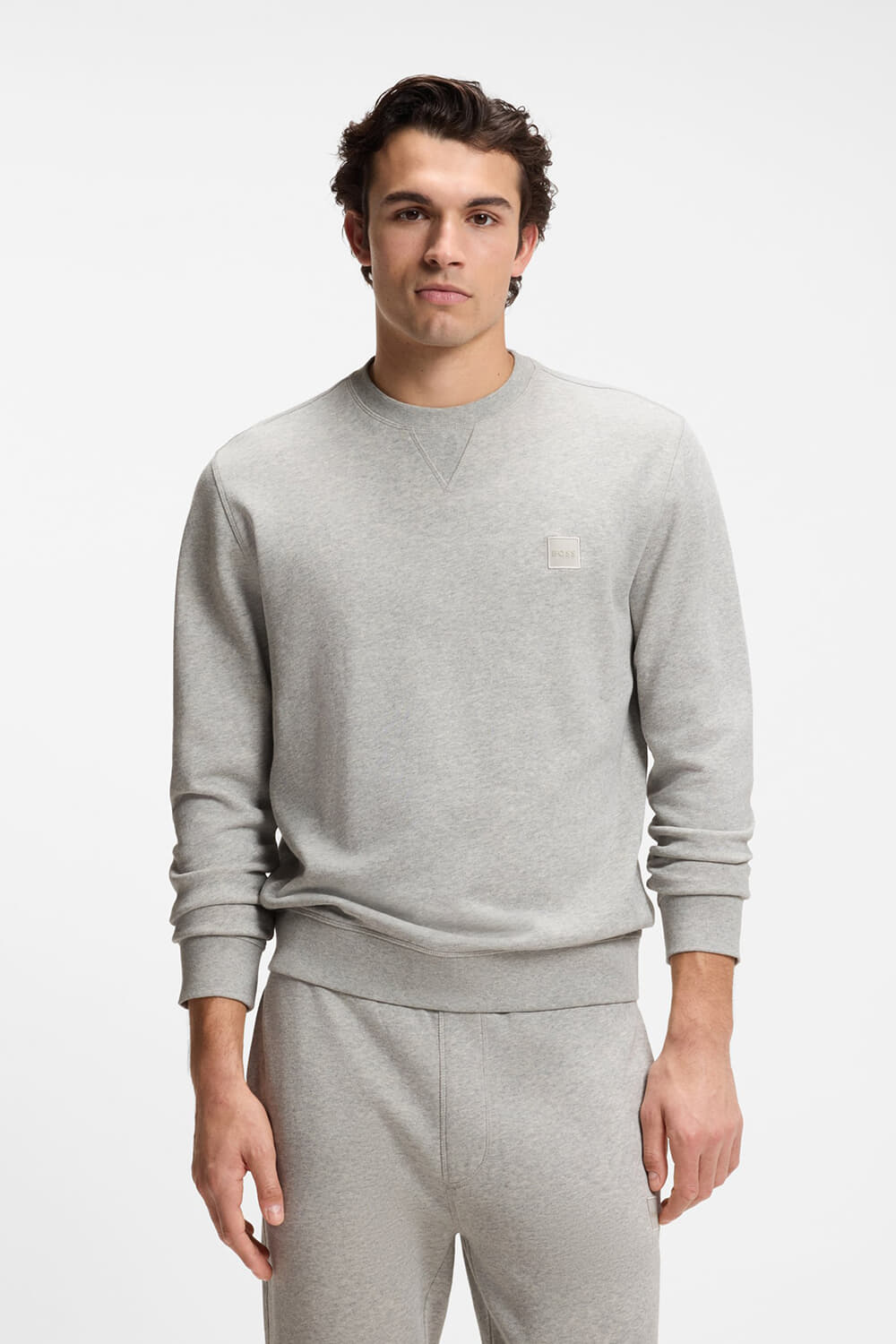 Boss Orange Sweater Westart Grijs
