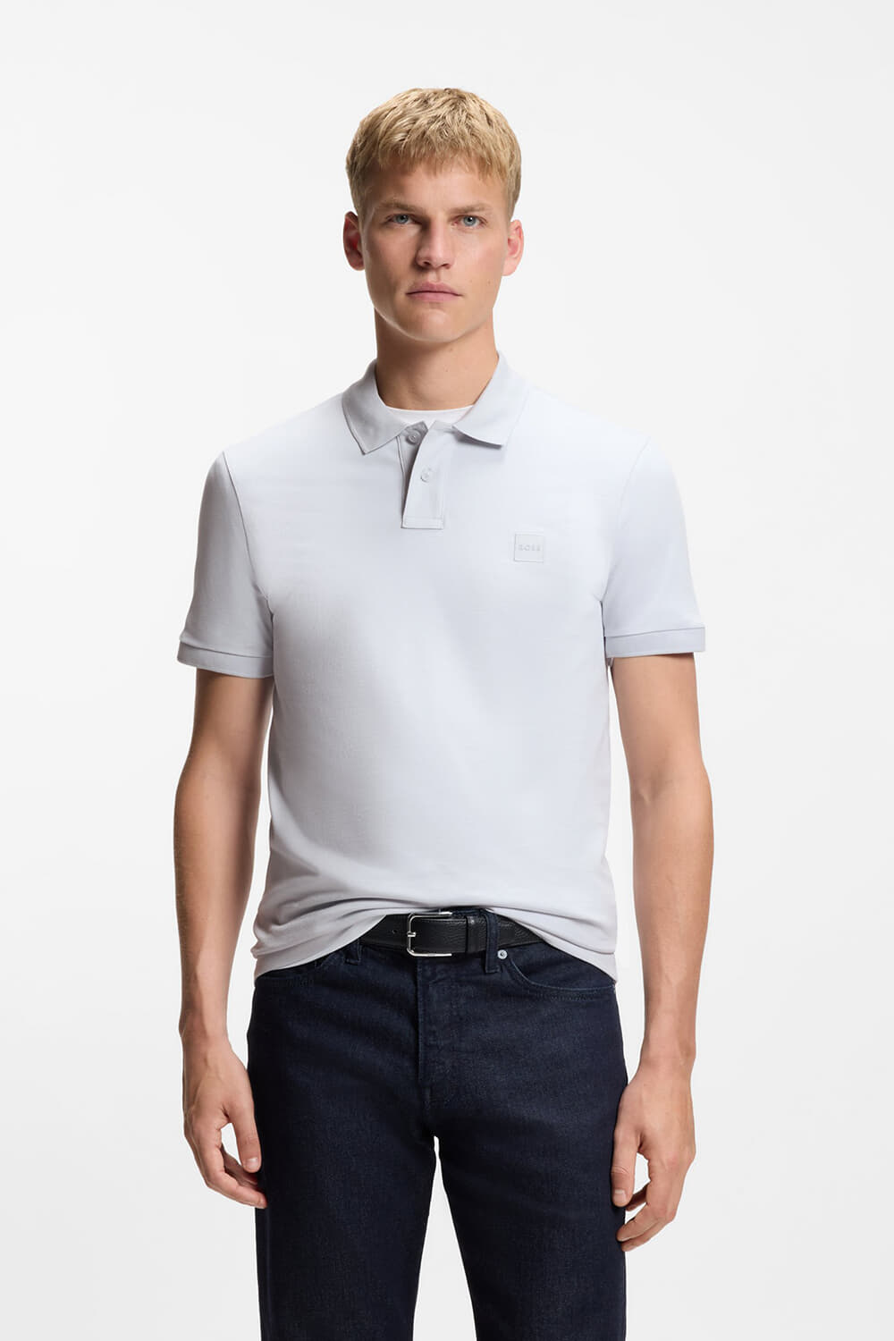 Boss Orange Polo Passenger Grijs
