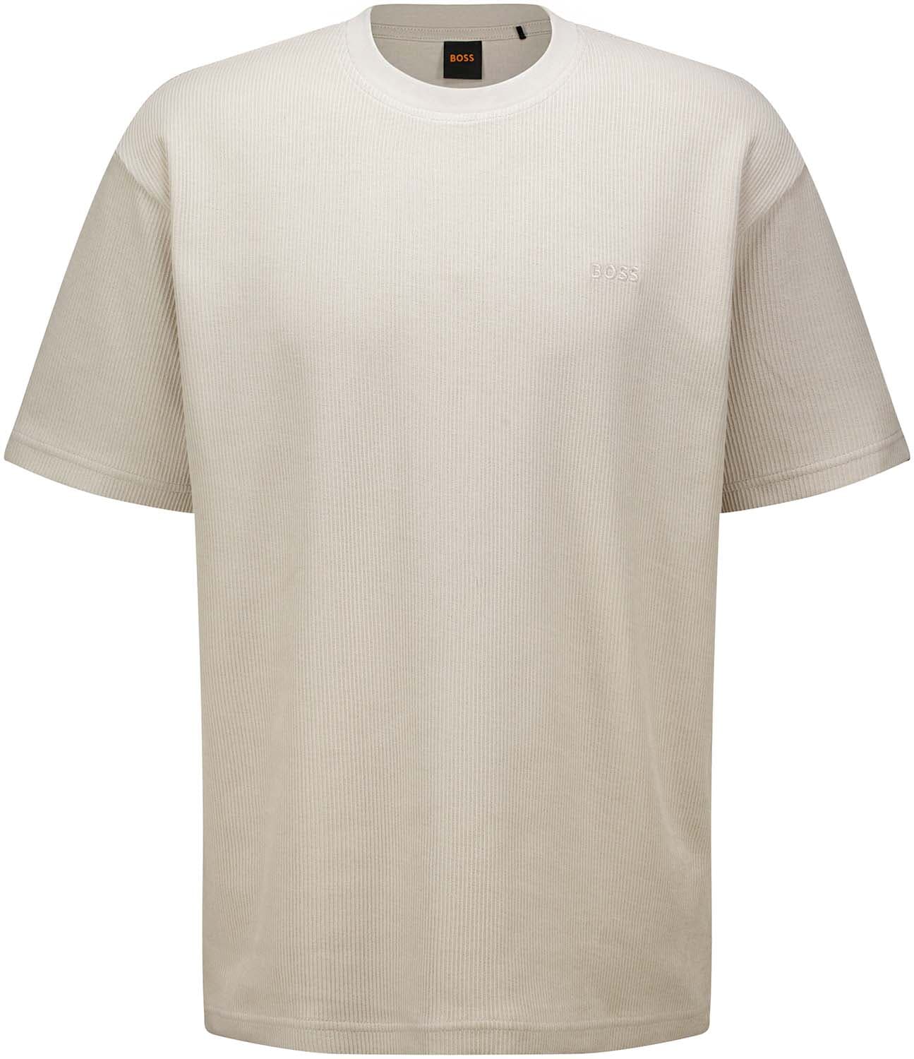 Boss Orange T-shirt Rib Beige