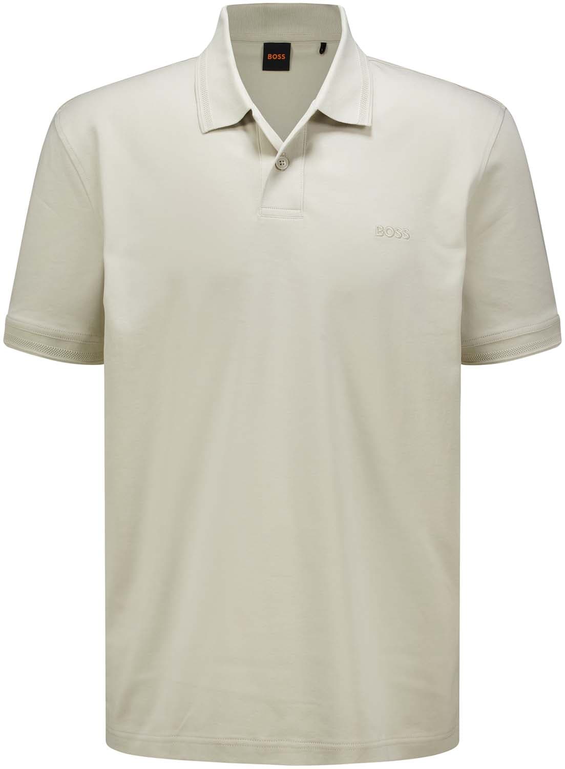 Boss Orange Polo Interlock Beige