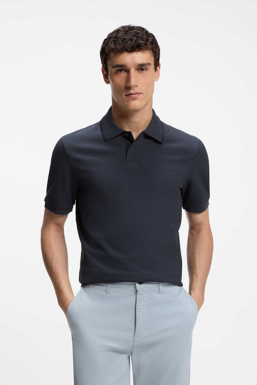 Boss Orange Polo Phoenix  Navy