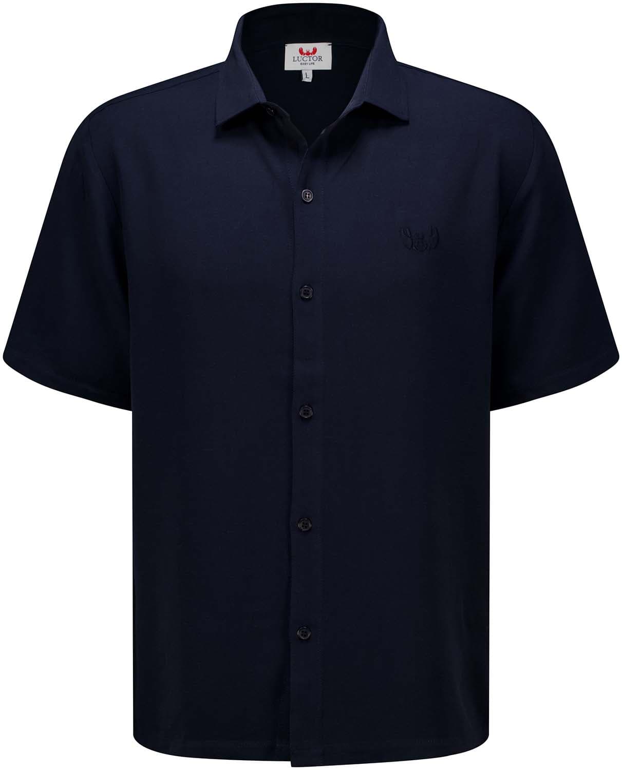 Luctor T-shirt Mason Struc  Navy