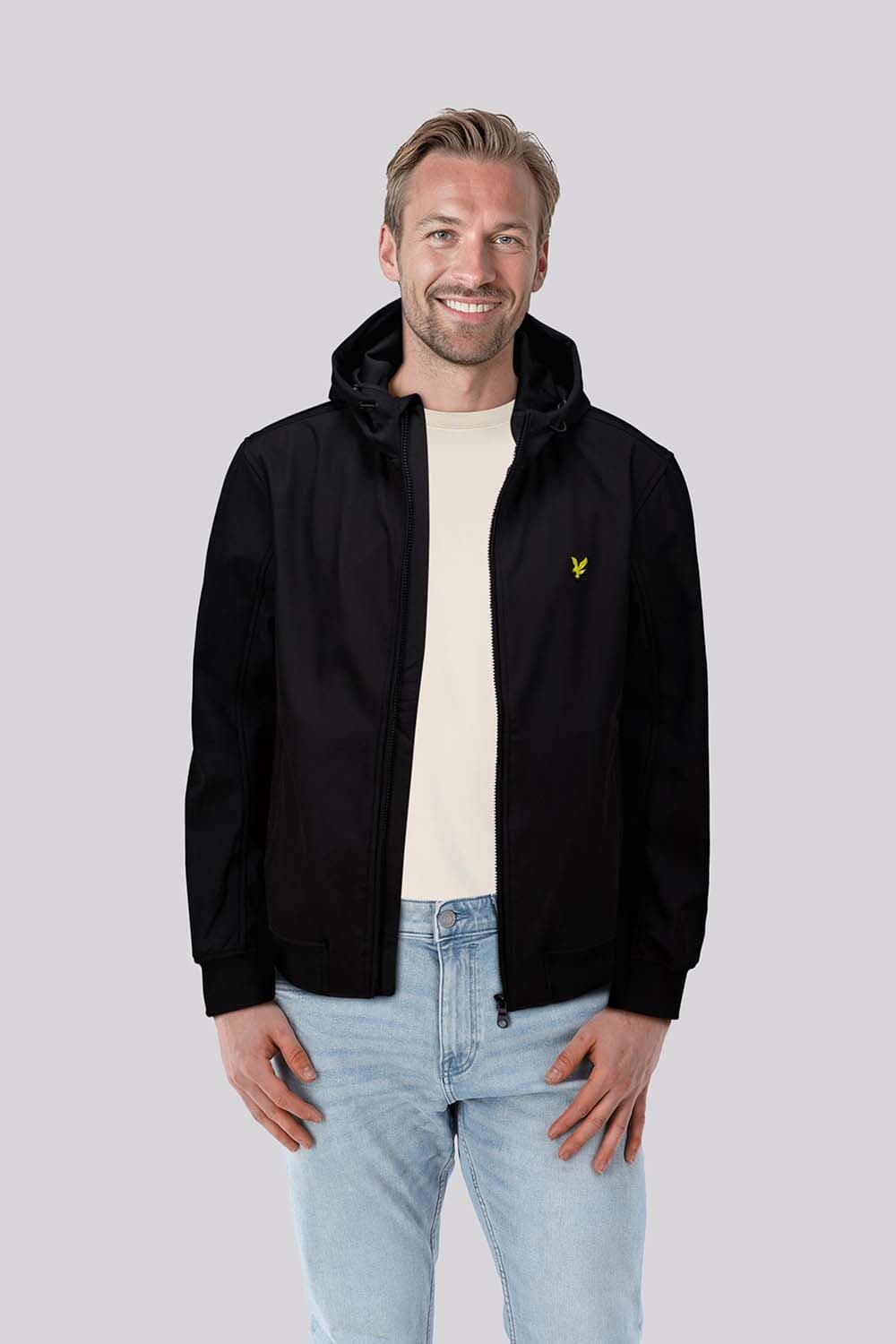 Lyle & Scott Softshell Jas Zwart