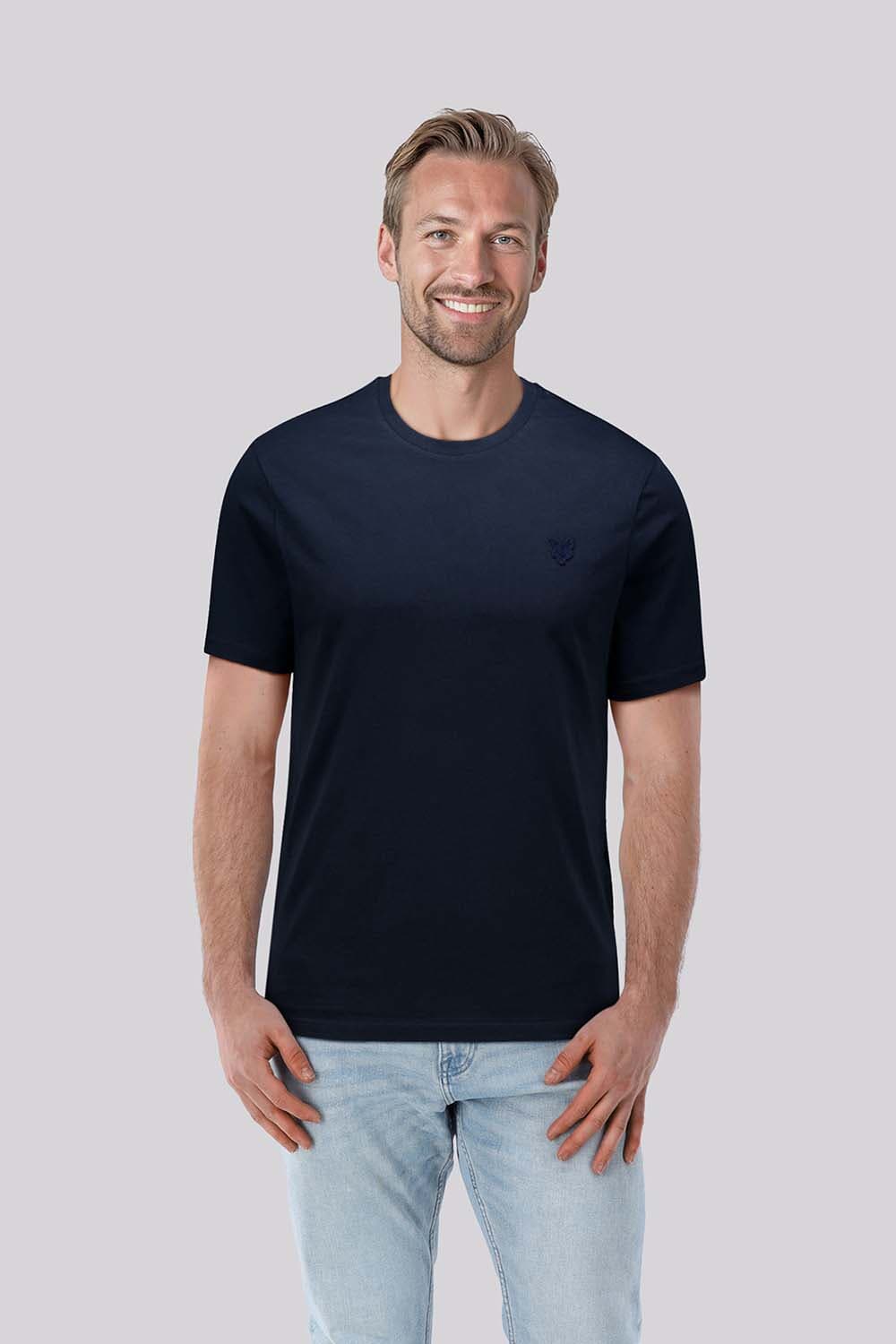 Lyle & Scott T-shirt Tonal Navy