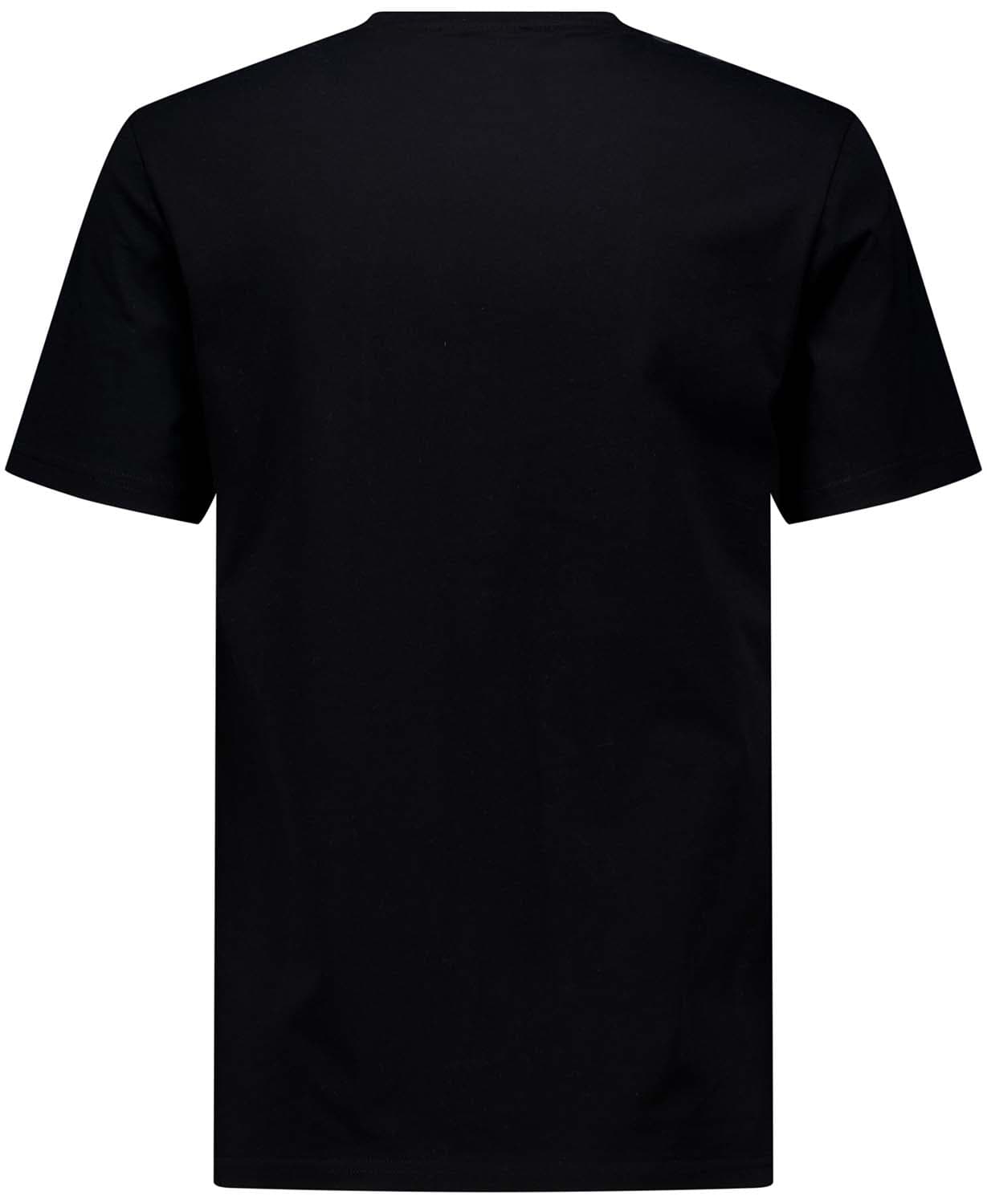 Lyle & Scott T-shirt Tonal Zwart