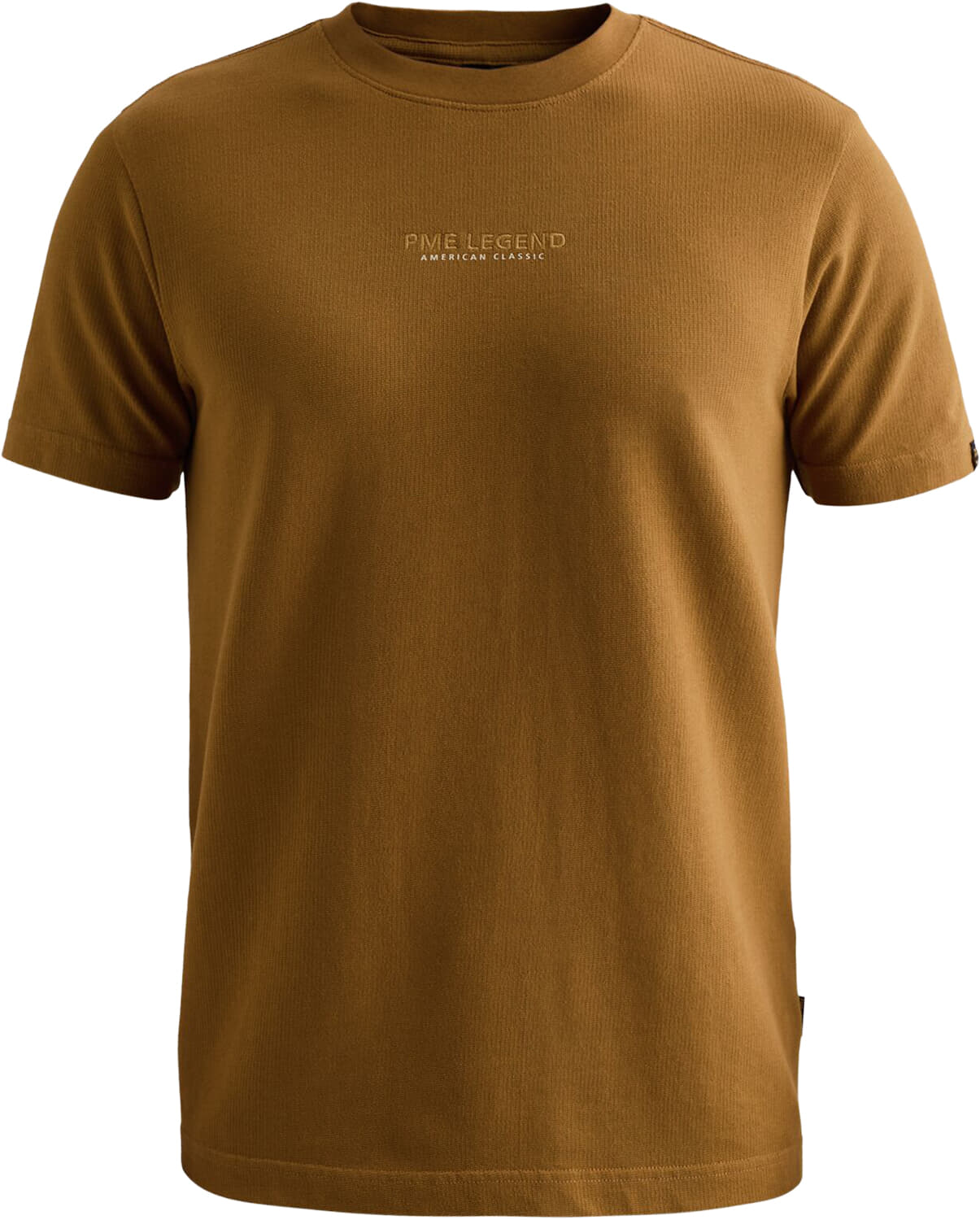 Pme Legend T-shirt Flat Waffle Jersey Bruin
