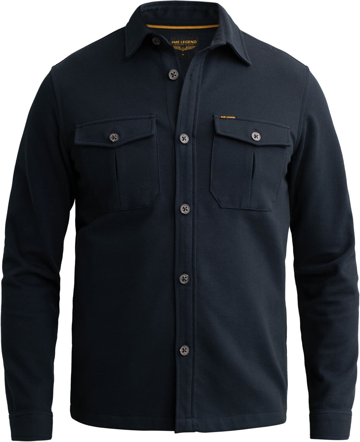 Pme Legend Overhemd Comfort Heavy  Navy