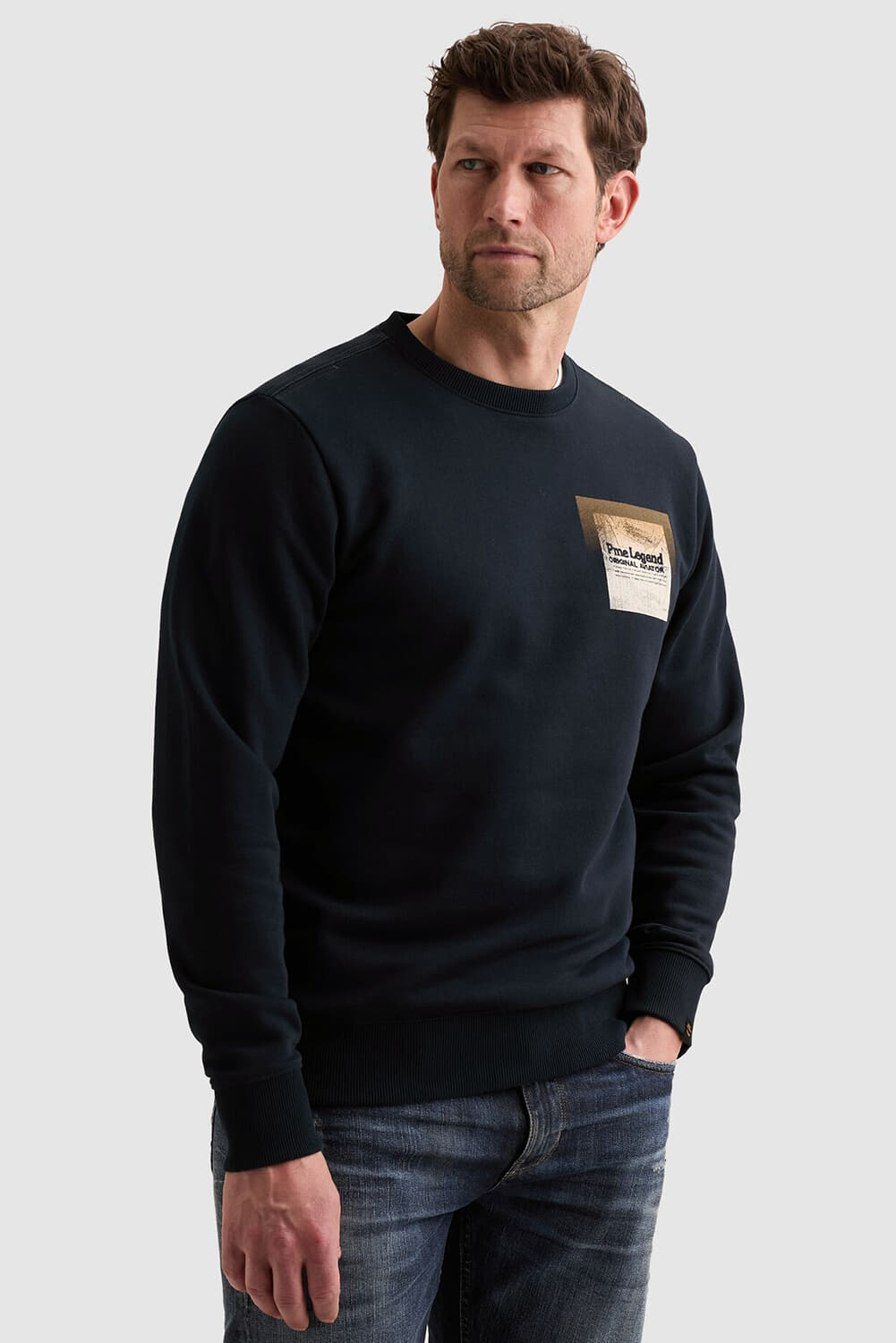 Pme Legend Sweater 3t cross fleece Navy