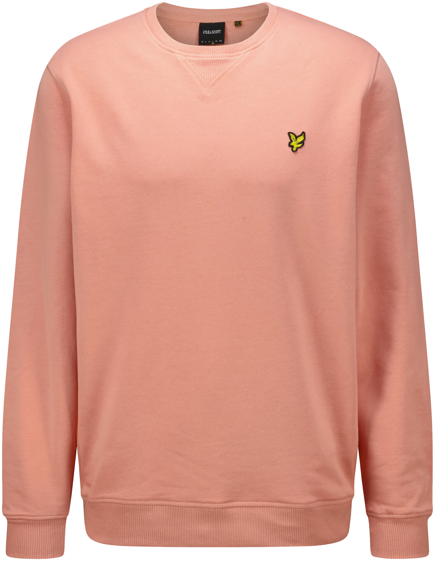 Lyle & Scott Sweater Crewneck Oranje