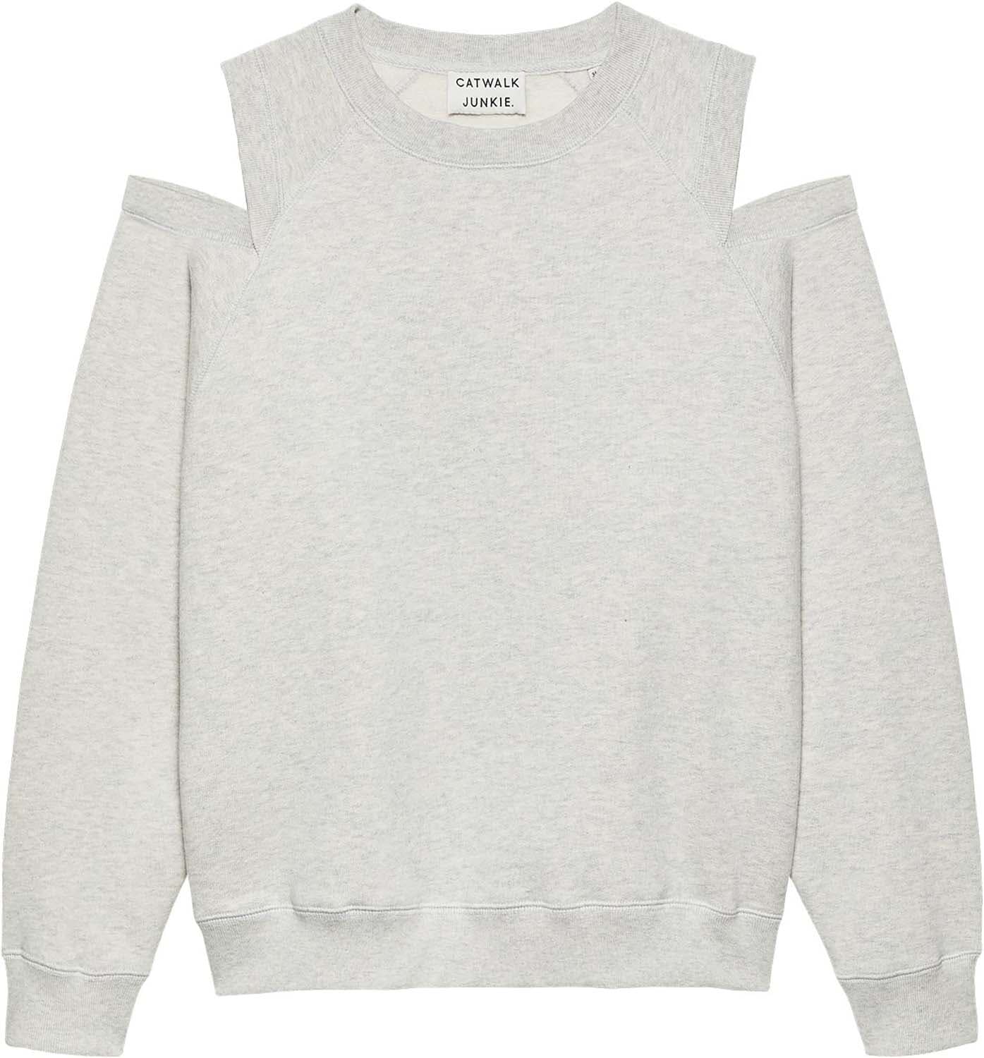 Catwalk Junkie Sweater with cut out Grijs