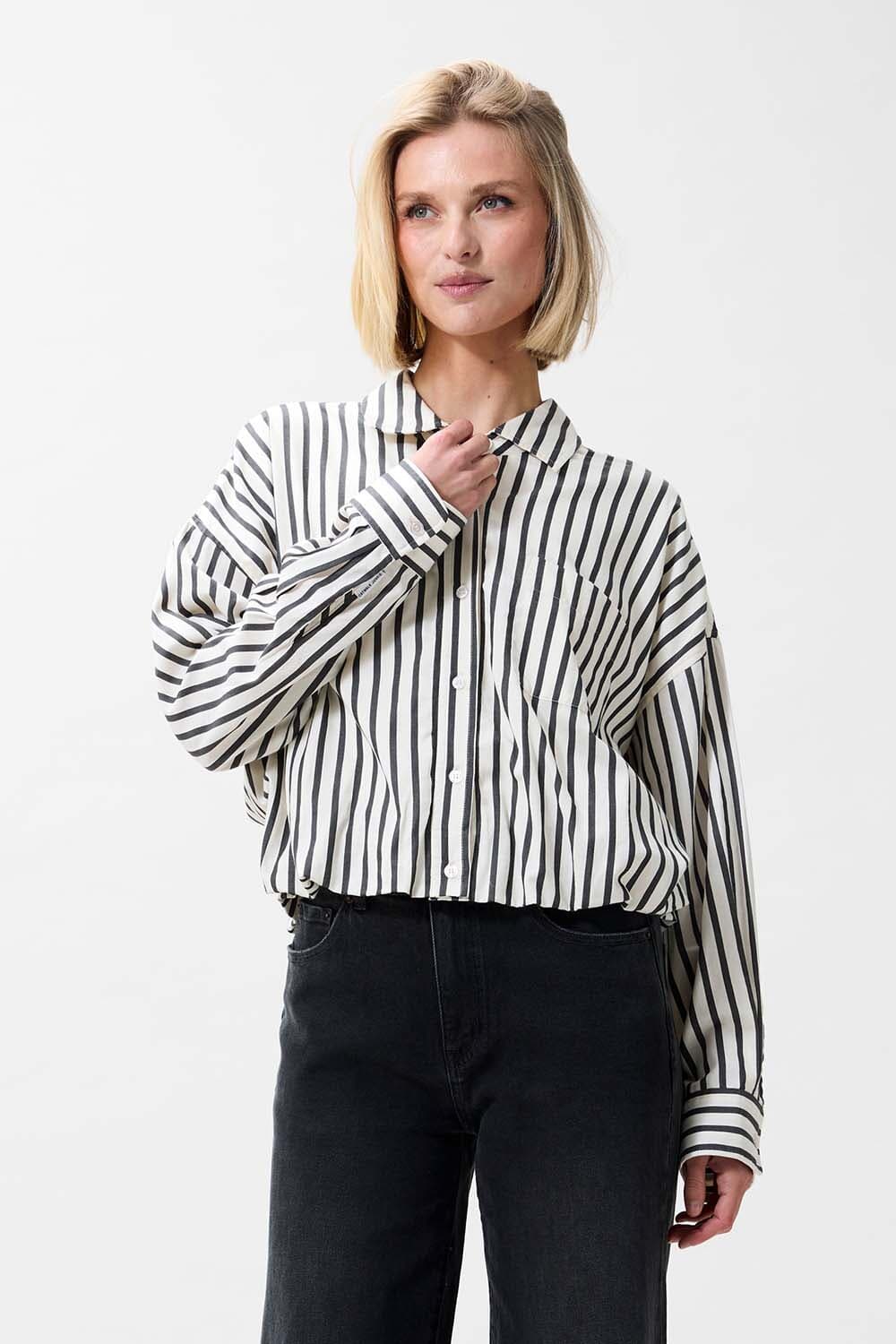 Catwalk Junkie Blouse Tuck in Wit