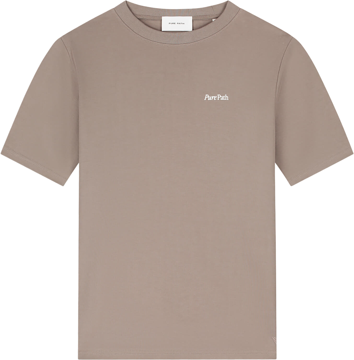 Pure Path T-shirt Tree Trunk  Beige